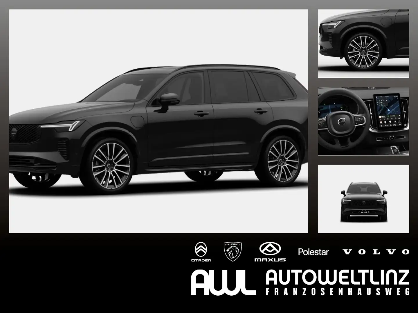 Volvo XC90 T8 PHEV Ultra Black Edition Black Edition Schwarz - 1