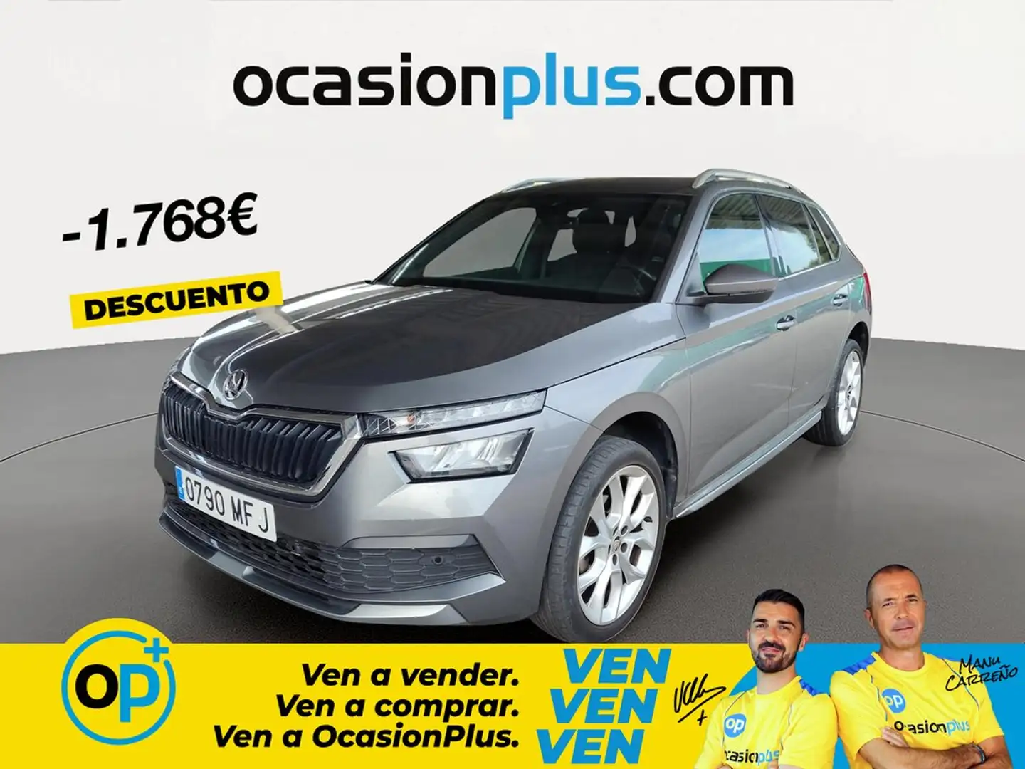 Skoda Kamiq 1.0 TSI Style 81kW DSG Gris - 1