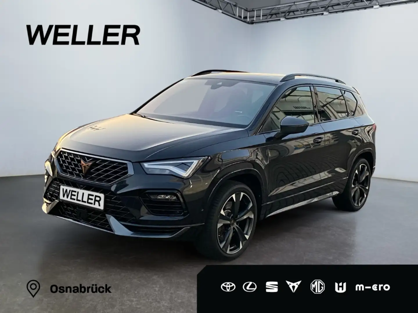 CUPRA Ateca 2.0 TSI 4Drive DSG *360*Pano*ACC*Navi Schwarz - 1