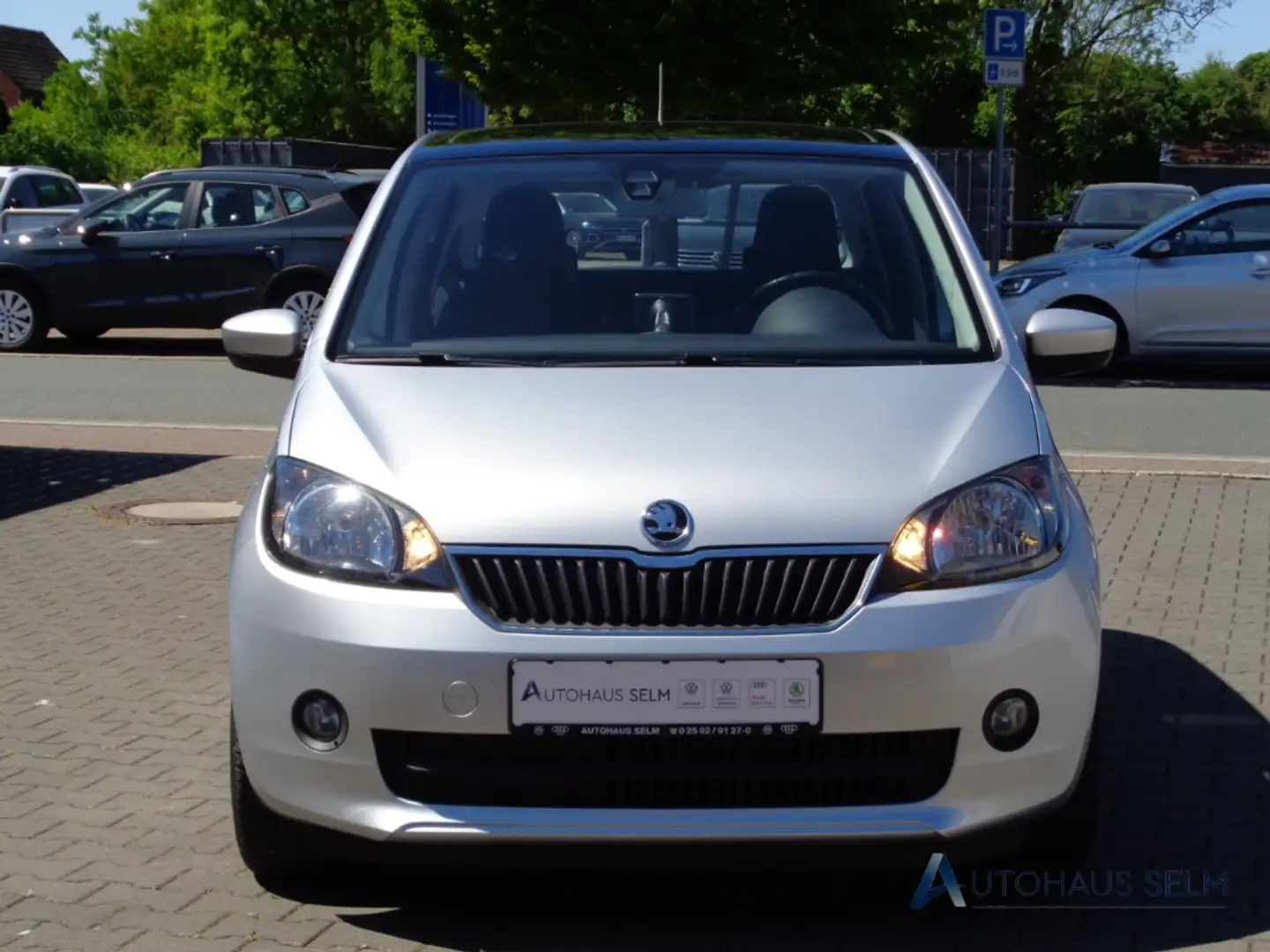 Skoda Citigo 1.0 Elegance NAVI GRA DAB KLIMA Argent - 2