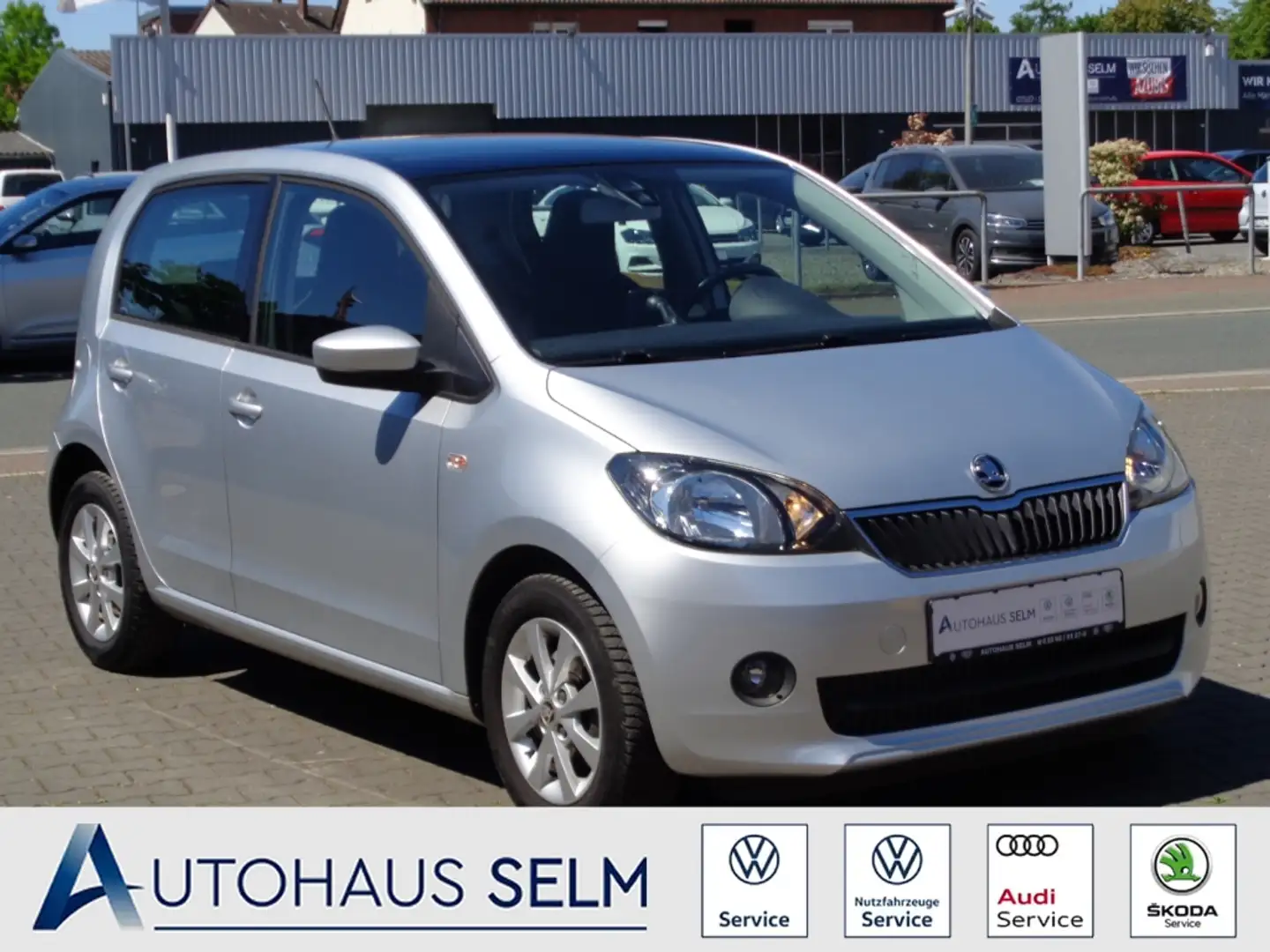Skoda Citigo 1.0 Elegance NAVI GRA DAB KLIMA Argent - 1