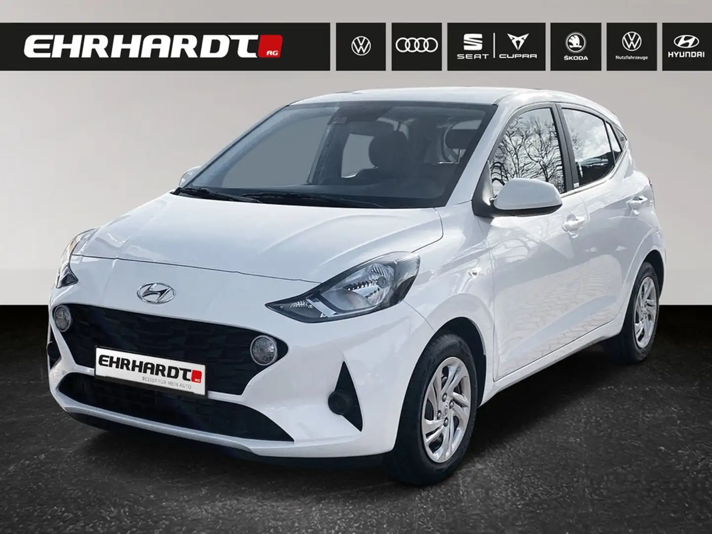 Hyundai i10 1.0 Select *FUNKTIONSPAKET*SHZ*TEMPO*PDC*DAB* Blanc - 1