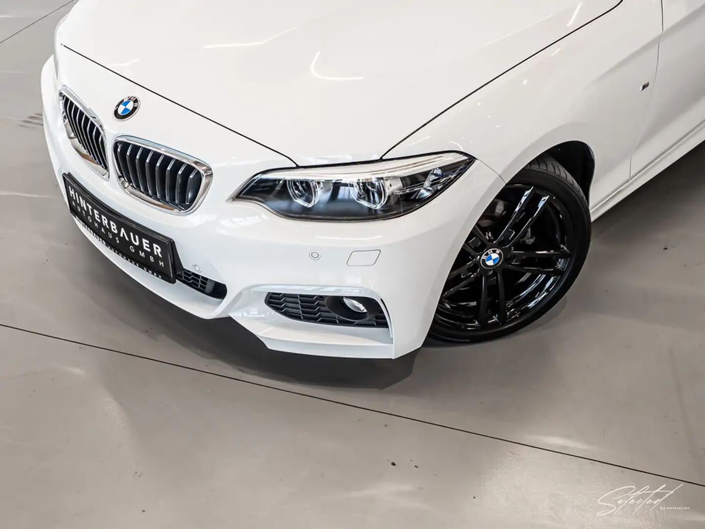 BMW 218 d M-Sport *1 JAHR GARANTIE GRATIS*AHK Weiß - 2
