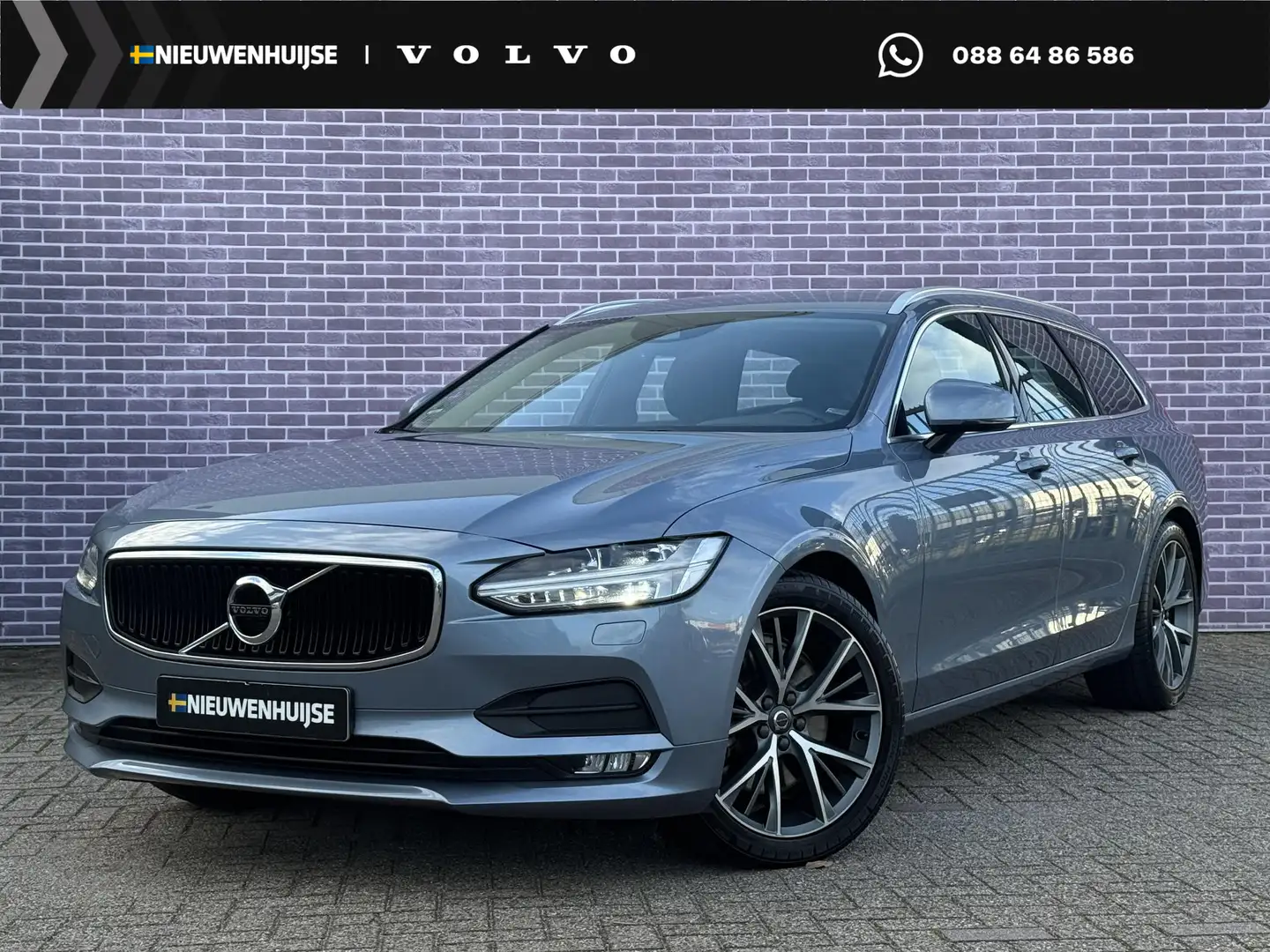 Volvo V90 2.0 T5 Momentum | Full LED Koplampen | Trekhaak | Blauw - 1