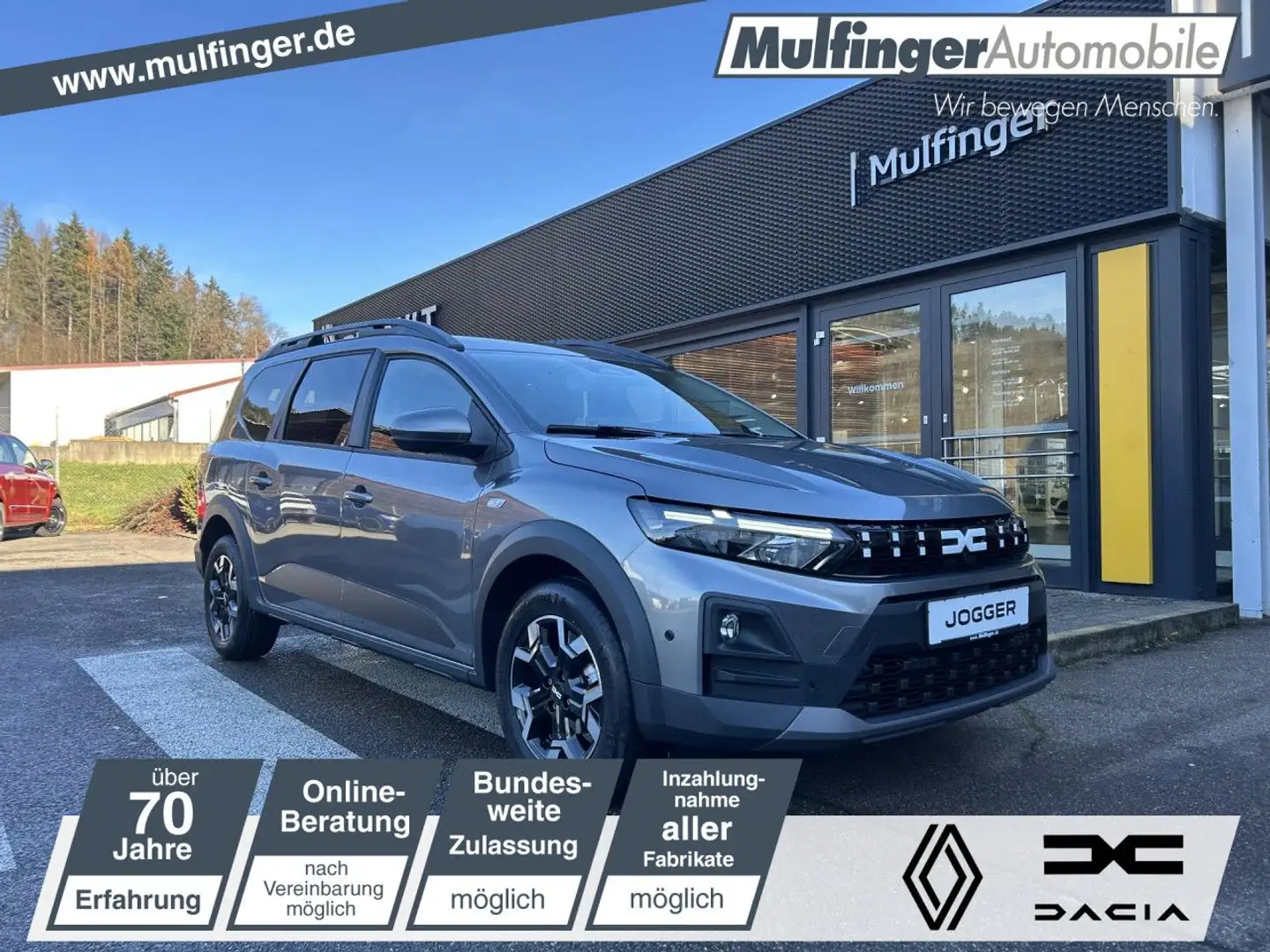 Dacia Jogger Journey TCe 110 SHZ KAMERA NAVI KLIMAAUT. Gris - 1