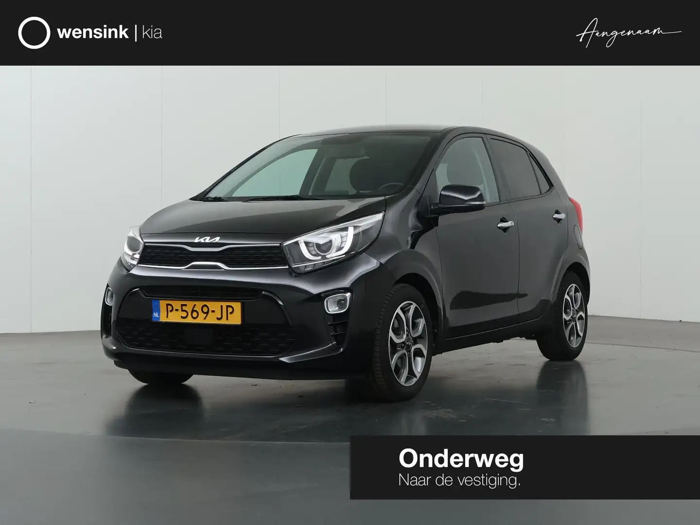 Kia Picanto 1.0 DPi DynamicPlusLine | Keyless | Navigatie | Pa Negro - 1