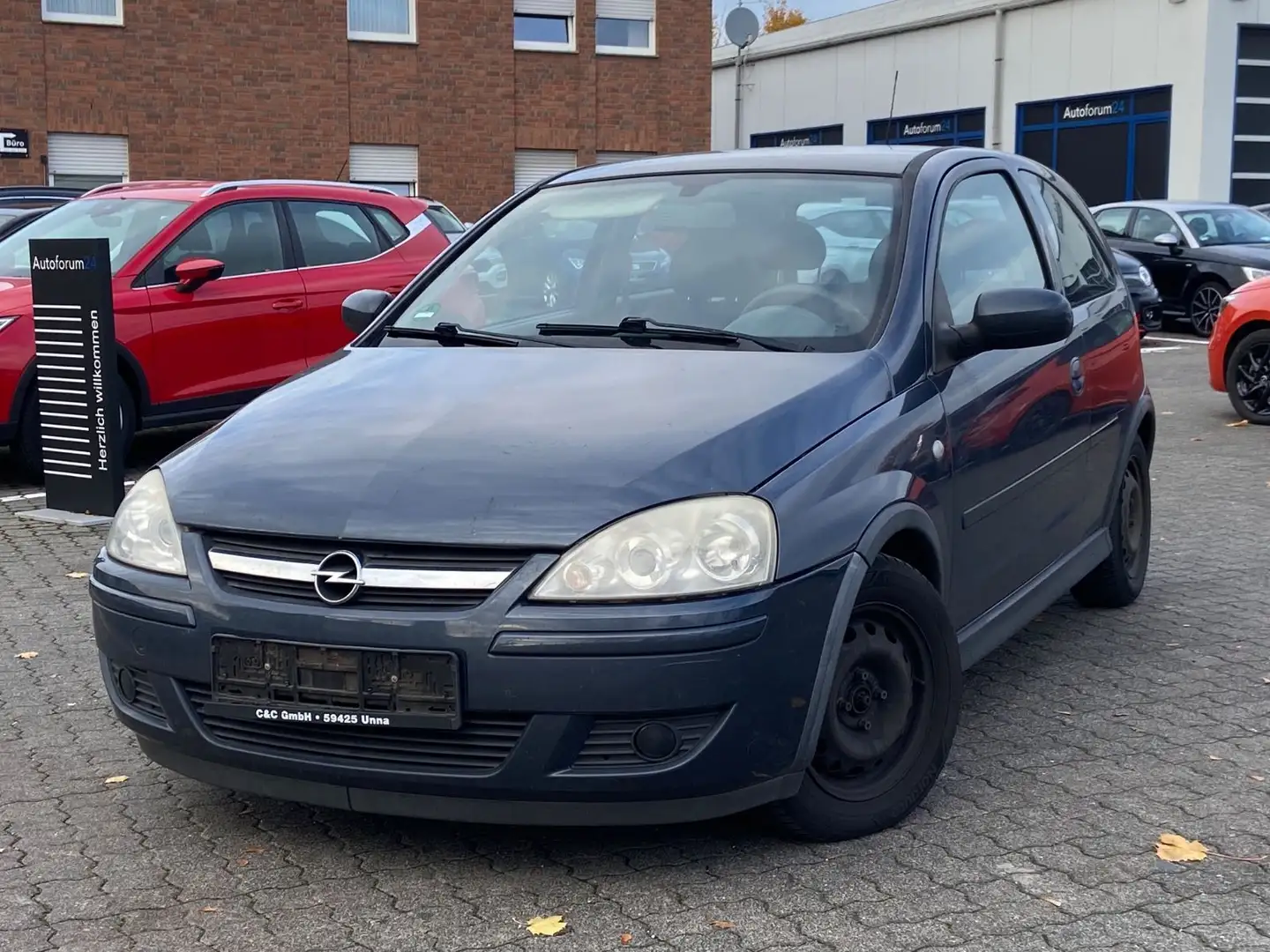 Opel Corsa C Edition*Klima*Allwetter* Bleu - 1