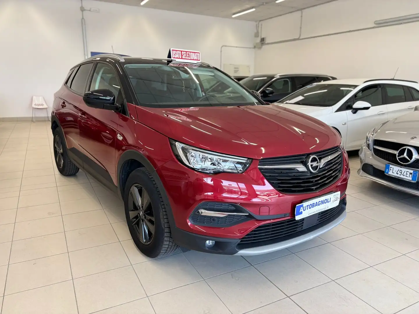 Opel Grandland X X DESIGN LINE 1.5 diesel Ecotec aut. SPOTICAR Rosso - 2