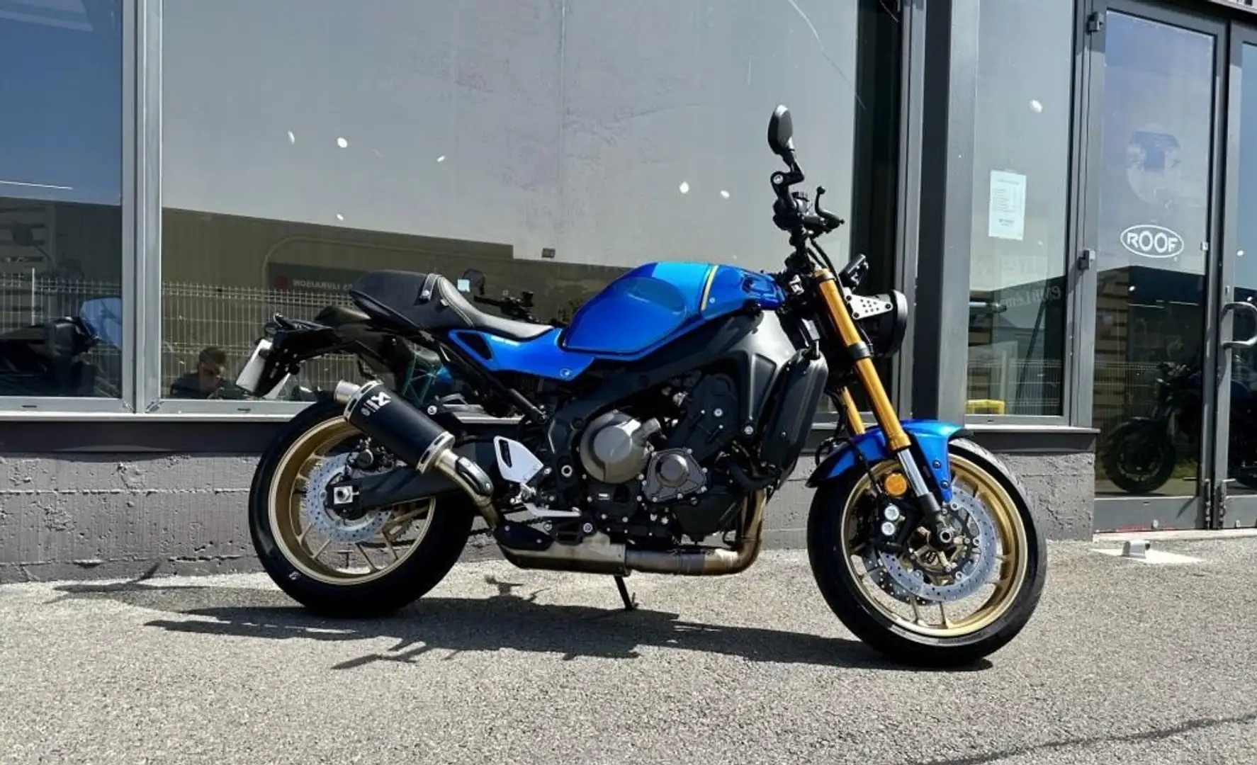 Yamaha XSR 900 Bleu - 2