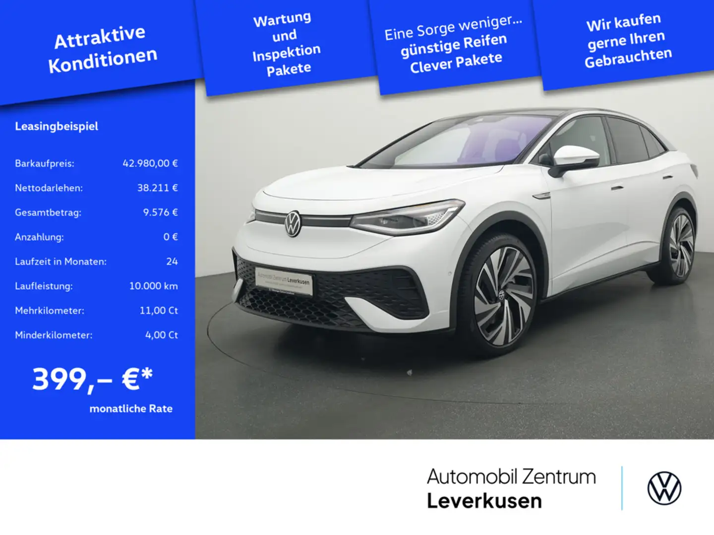 Volkswagen ID.5 SHZ PDC MEMORY NAVI ACC KEYLESS Schwarz - 1