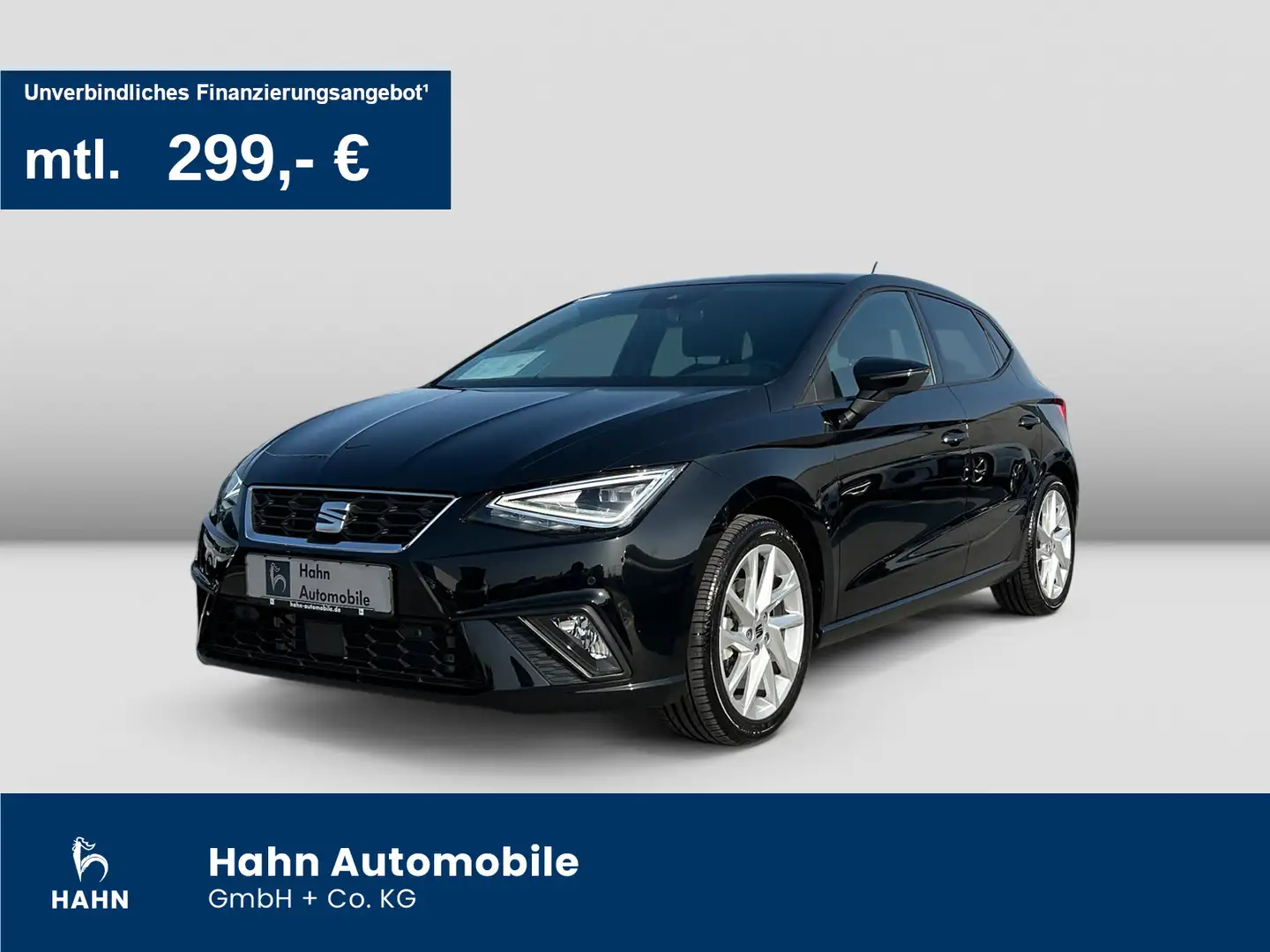SEAT Ibiza 1.5TSI DSG FR LED Navi ACC CAM Sitzh Beats Schwarz - 1