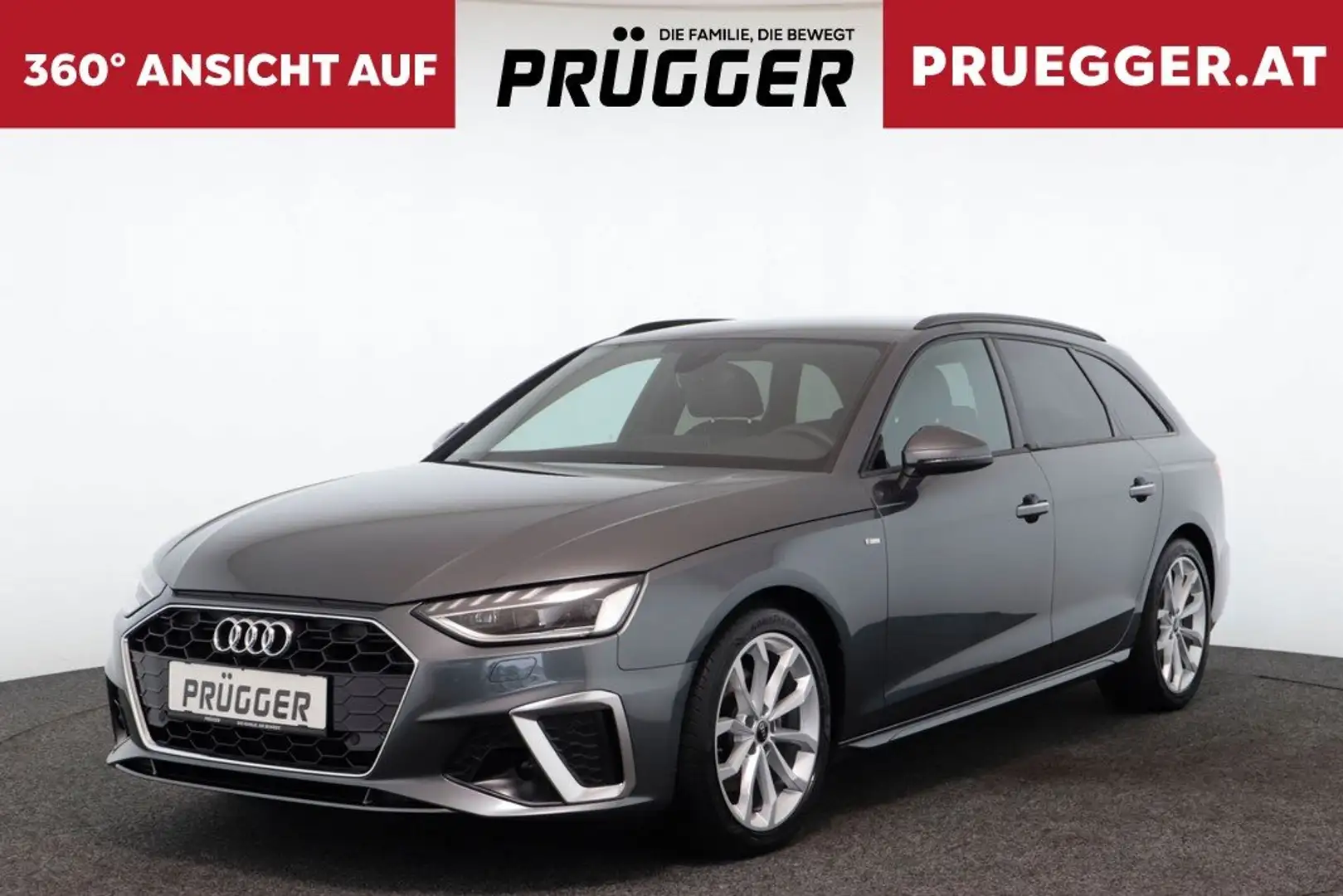 Audi A4 Avant 35 TDI S-LINE Autom MATRIX B&O 3xS-LINE Grau - 1