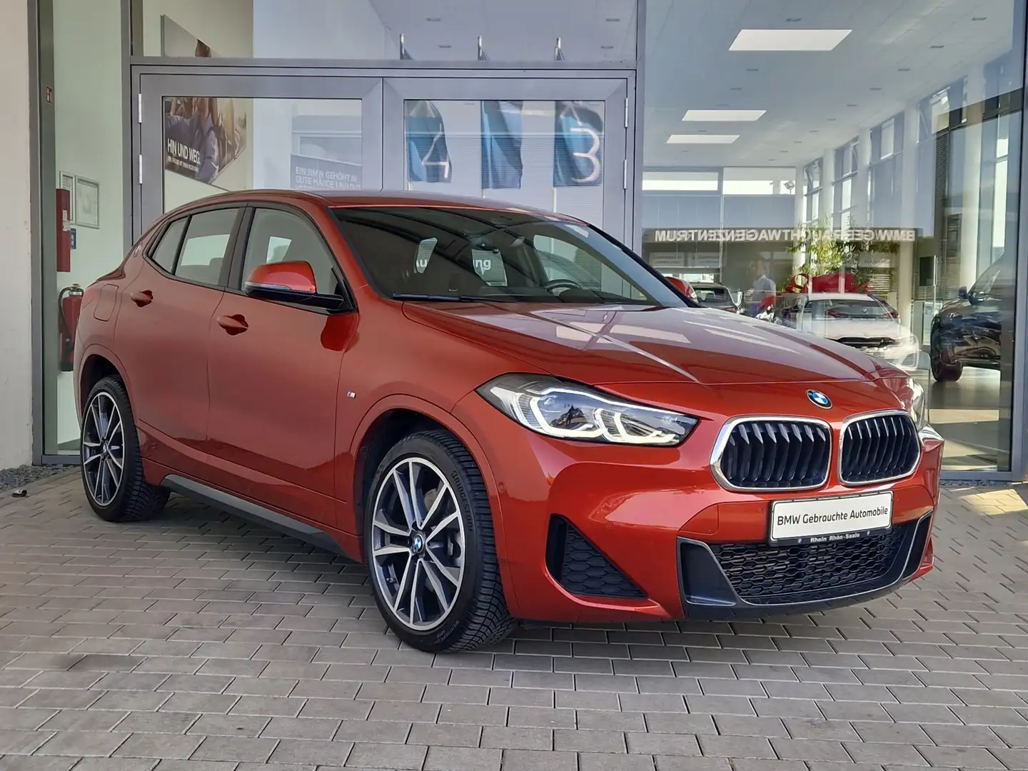 BMW X2 sDrive20d M Sport Navi+.HUD.LED.Hifi.DriveA. Orange - 2