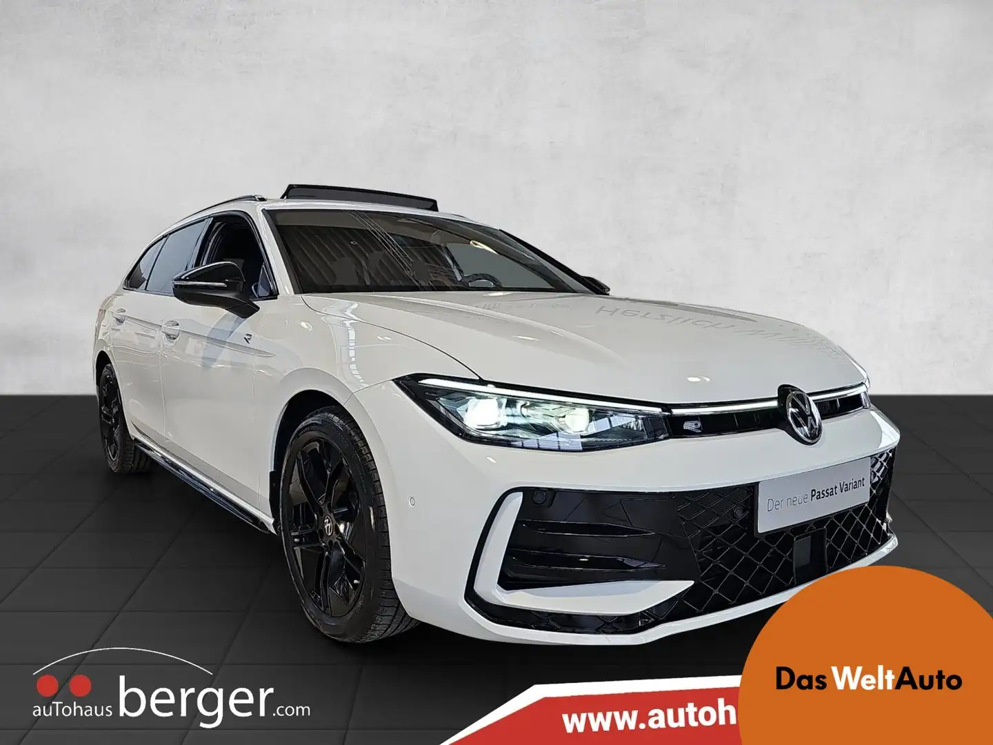 Volkswagen Passat Variant R-Line TDI DSG Wit - 1