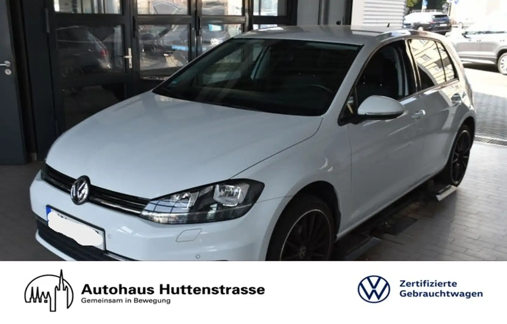 Volkswagen Golf VII 1.4 TSI DSG Comfortline APP ACC SHZ Weiß - 1