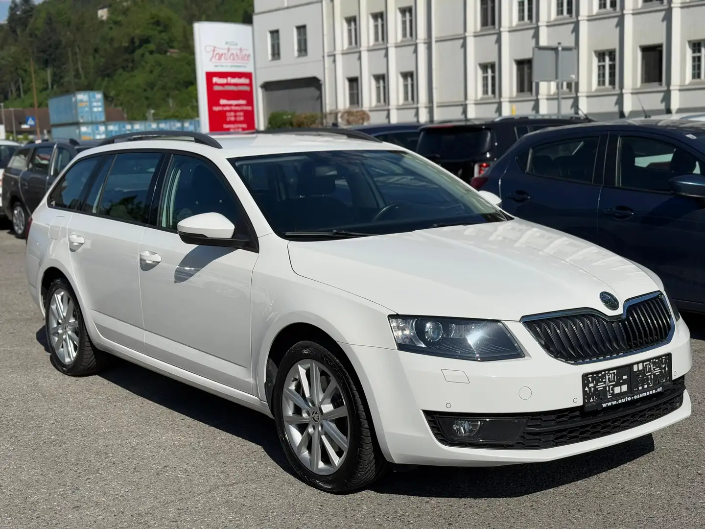 Skoda Octavia Combi 1,8 TSI Elegance TÜV NEU AHK 1.Besitz Weiß - 1