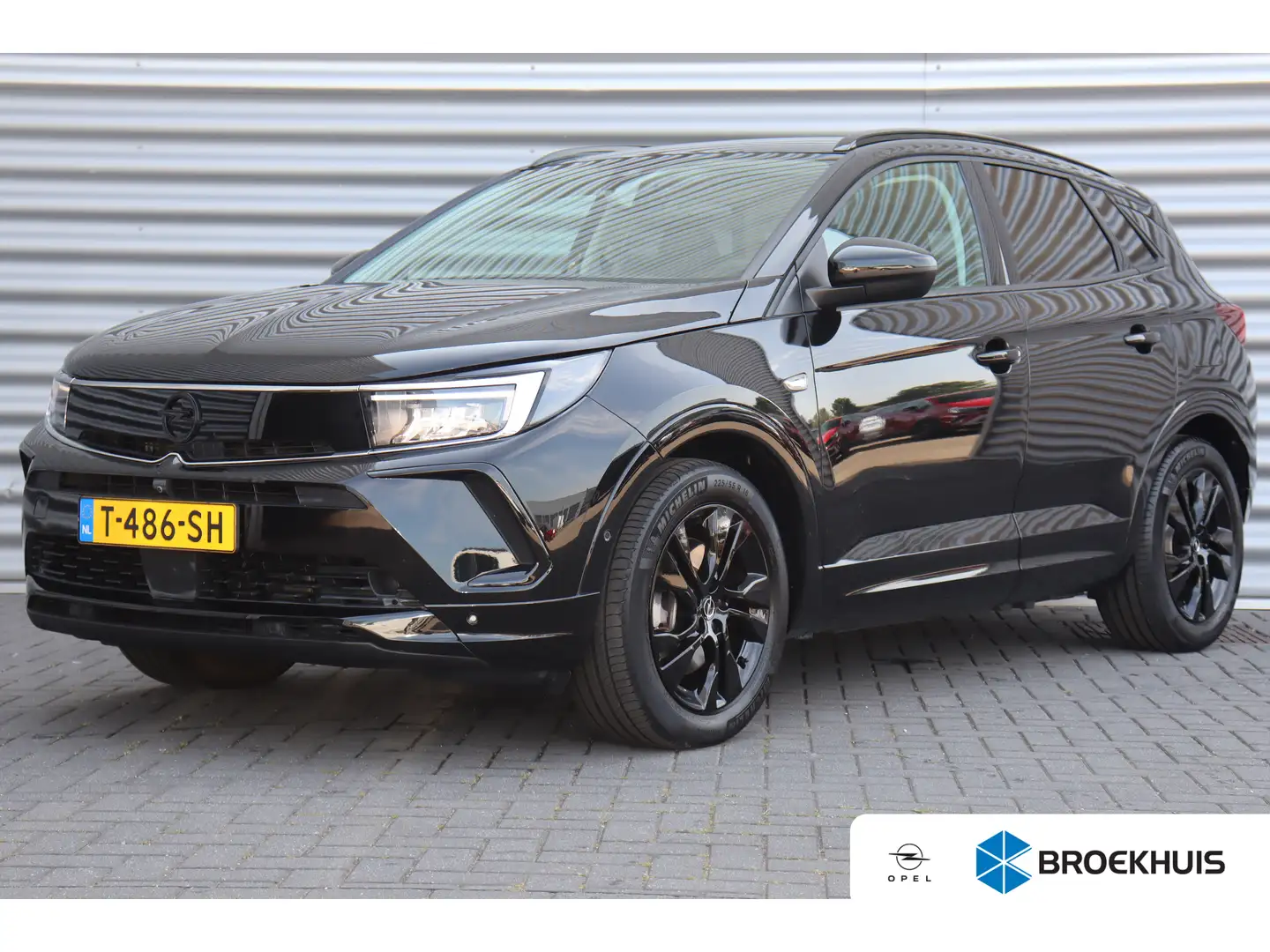 Opel Grandland 1.6 TURBO HYBRID 225PK LEVEL 4 GS AUTOMAAT / NAVI Zwart - 1