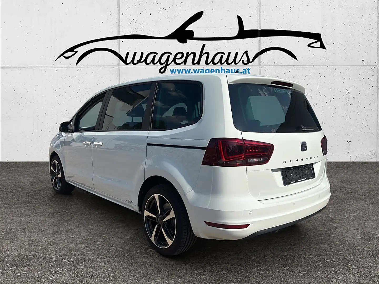 SEAT Alhambra 2.0 TDI Business, ACC, Spurw, 7 Sitzer Weiß - 2