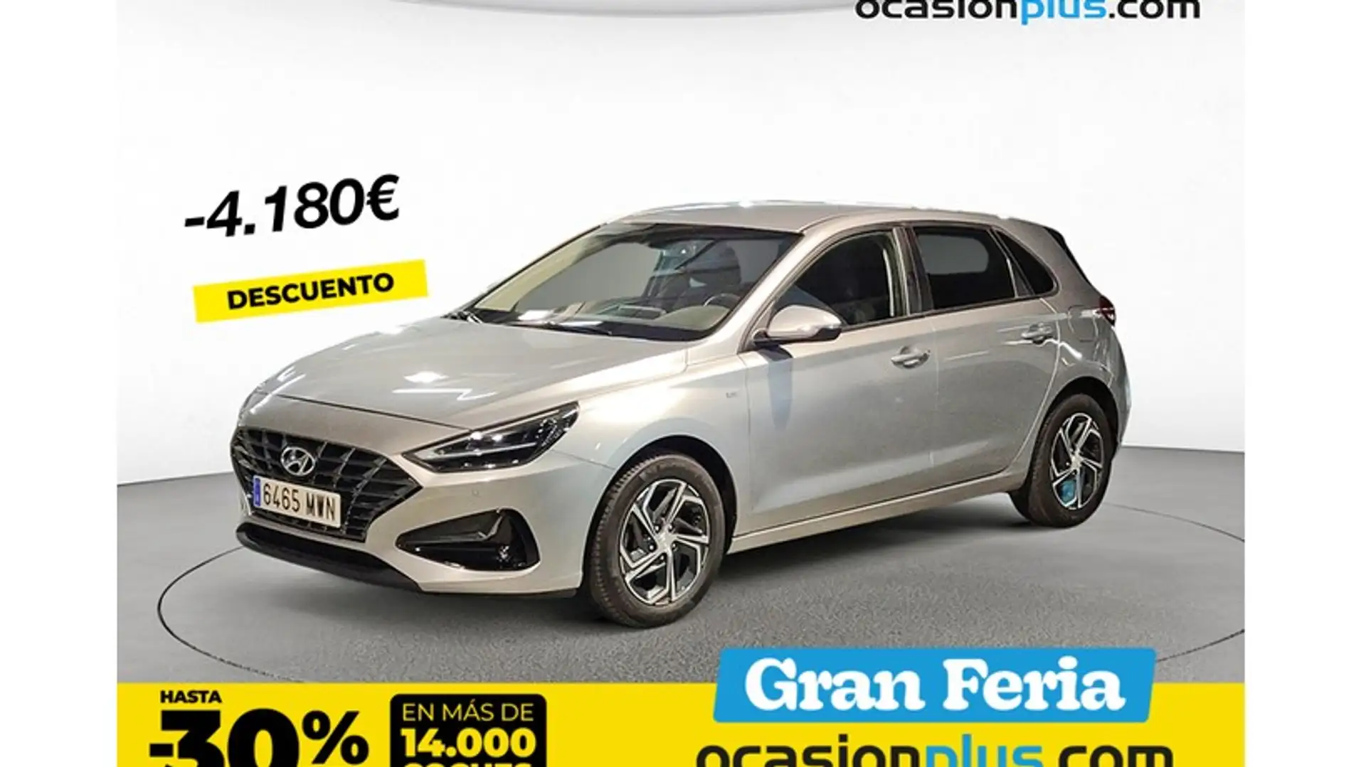 Hyundai i30 1.6CRDi Klass 48V 136 Plateado - 1