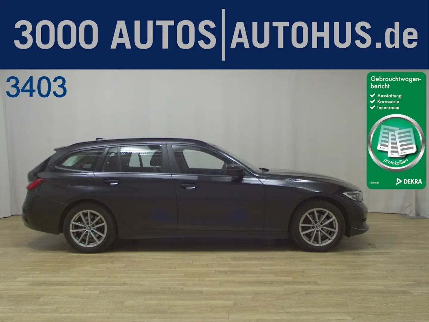 BMW 320 dA Touring Advantage LED LC+ Navi Shz Schwarz - 1
