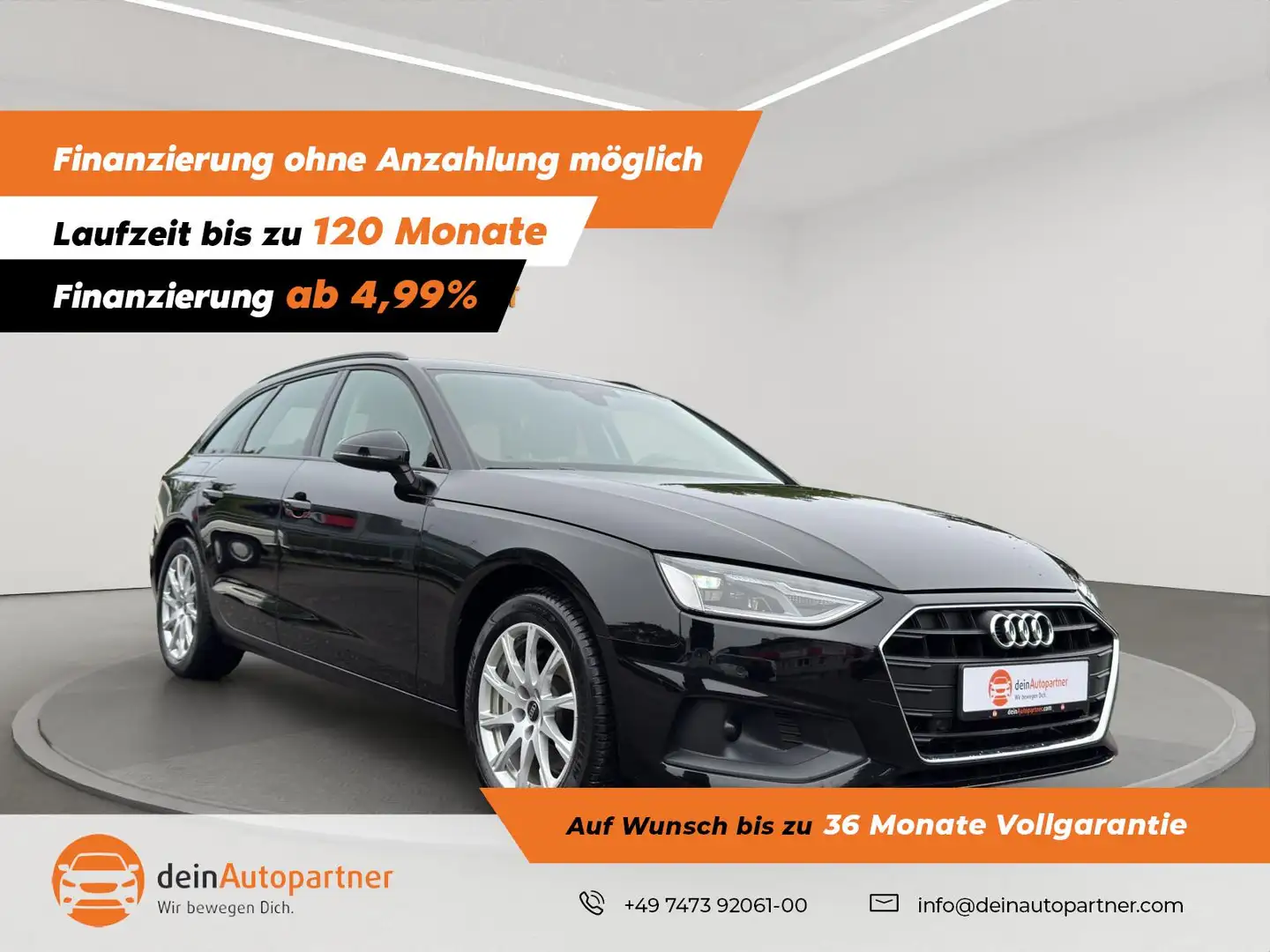 Audi A4 Avant 40 TDI NAVI/LED/SHZ/PDC/TEMPOMAT Schwarz - 1