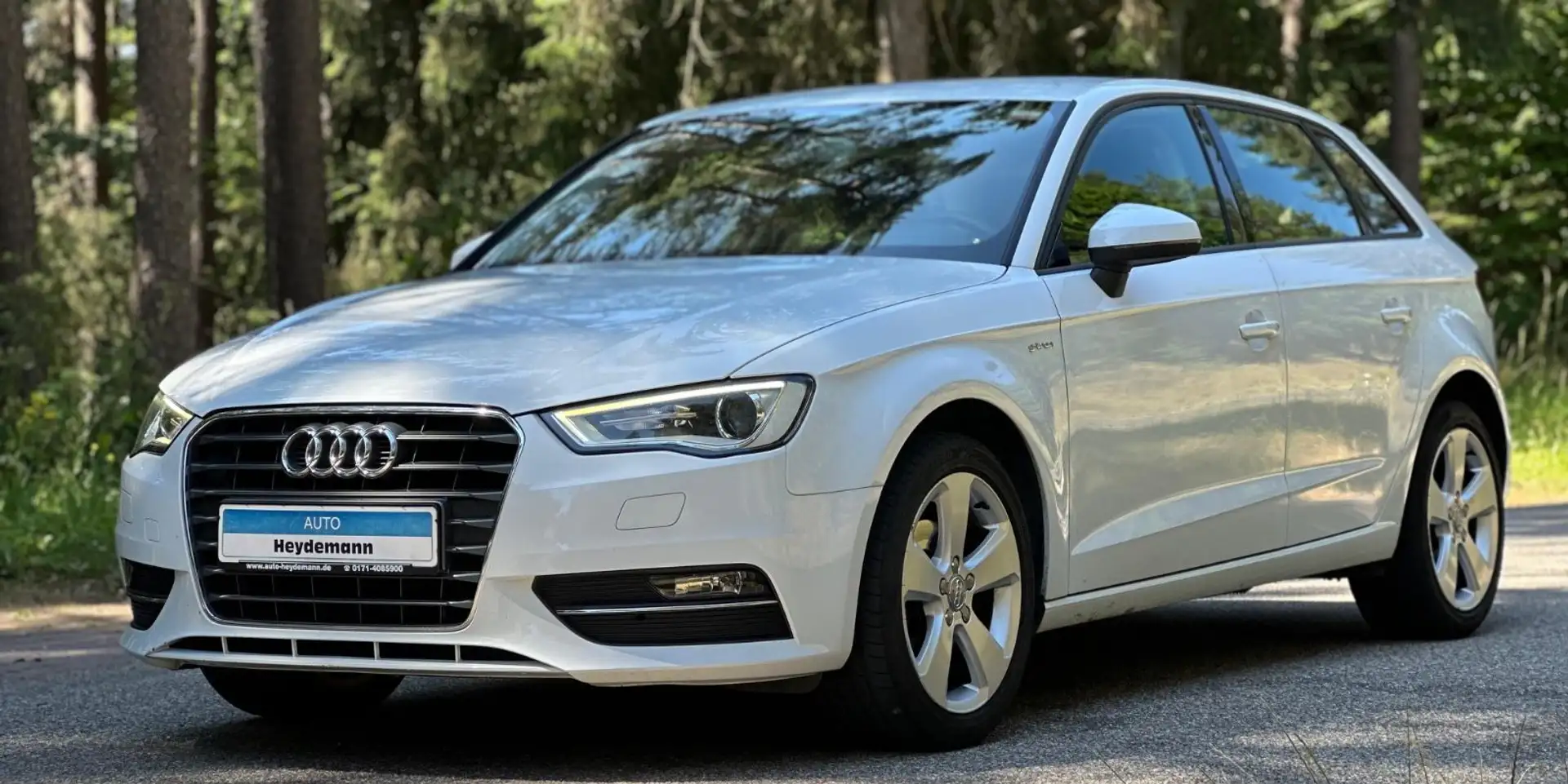 Audi A3 Sportback ambition Metano CNG Weiß - 1