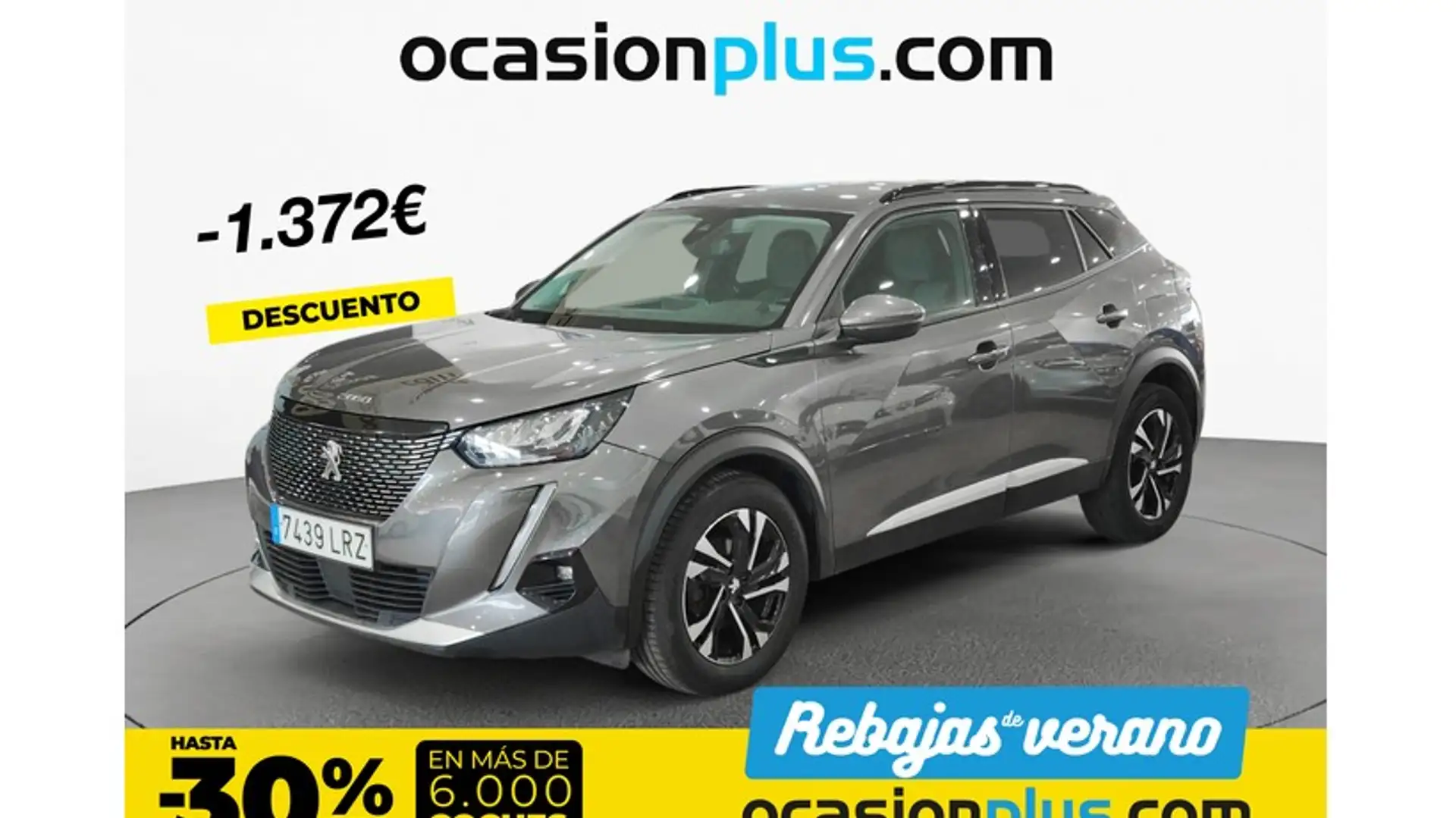 Peugeot 2008 1.2 PureTech S&S Allure Pack 130 Gris - 1