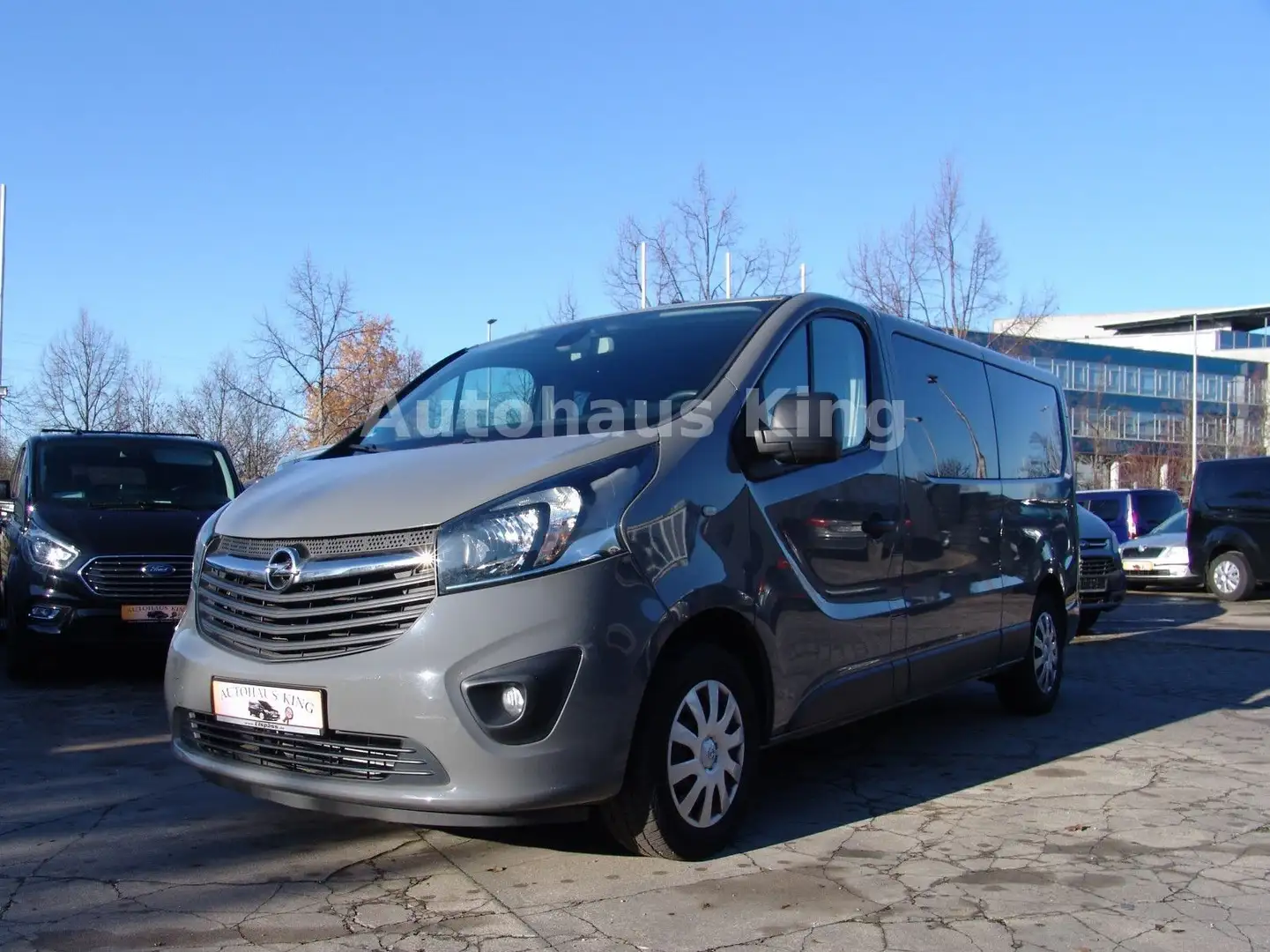 Opel Vivaro B Komfort Paket Plus -Lang-NAVI/9Sit Gris - 2