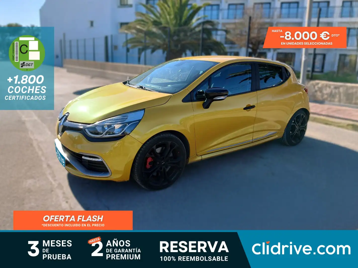 Renault Clio 1.6 Sport EDC 200 Amarillo - 1