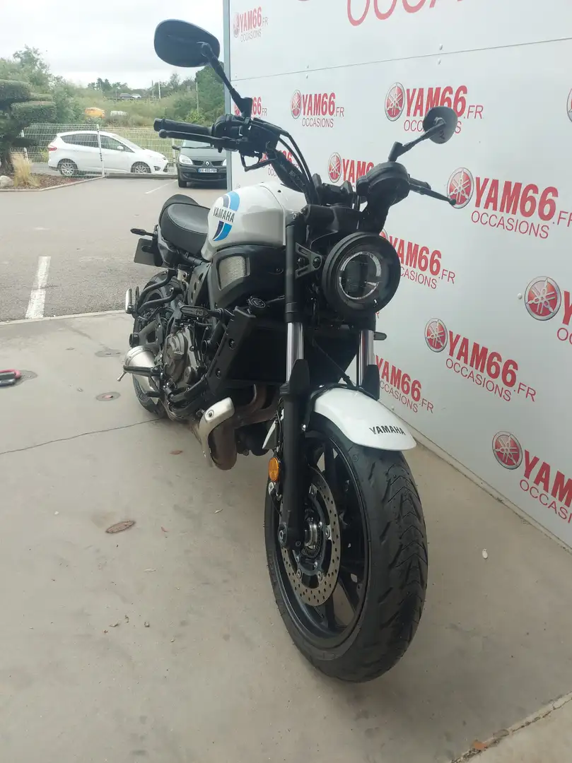Yamaha XSR 700 Blanc - 2