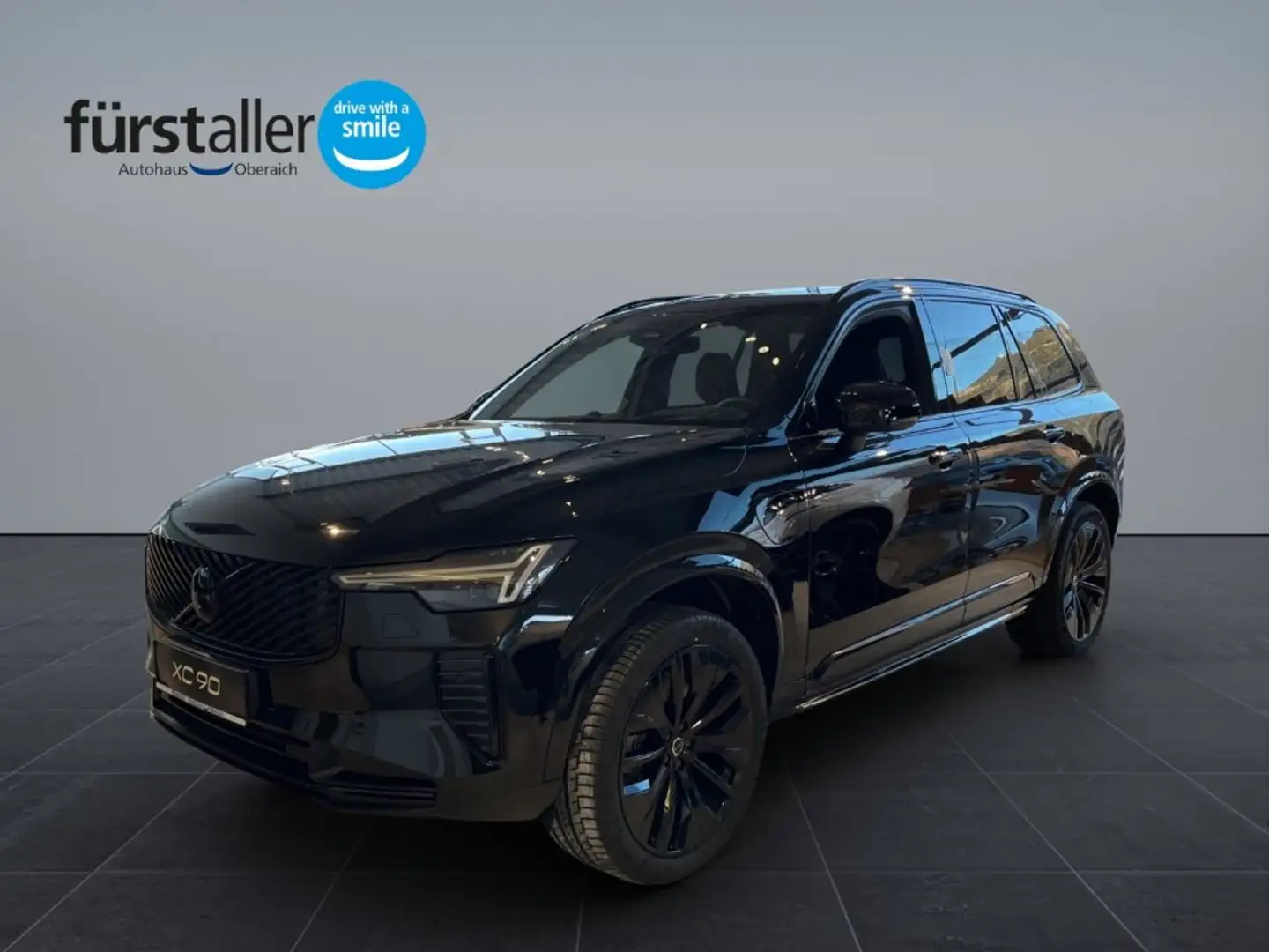 Volvo XC90 Black Edition Ultra, T8 AWD Plug-in Hybrid, Elektrisch/Benzi Schwarz - 1