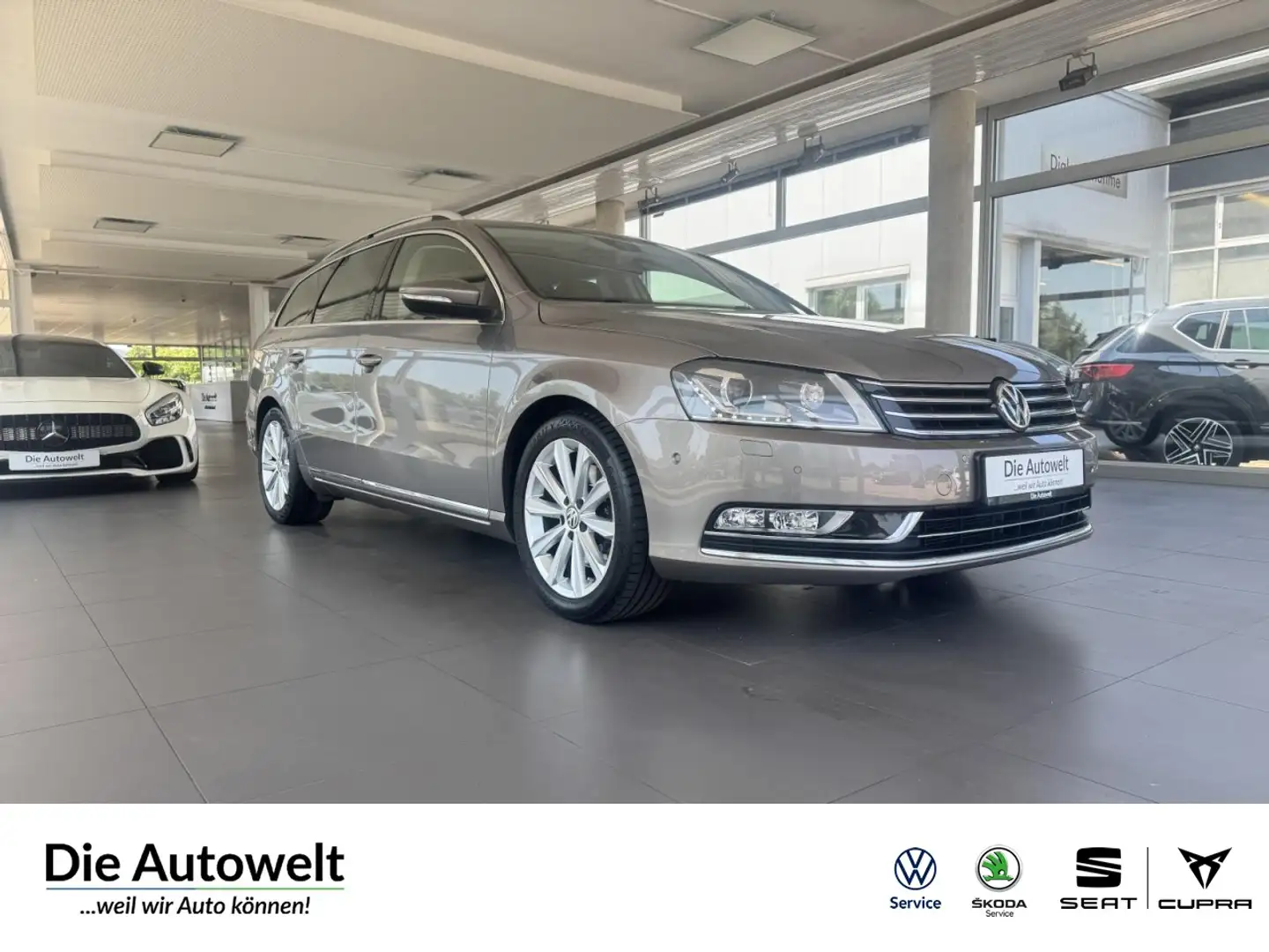 Volkswagen Passat Variant High 2.0 TDI DSG NAVI LEDER XENON Brun - 1