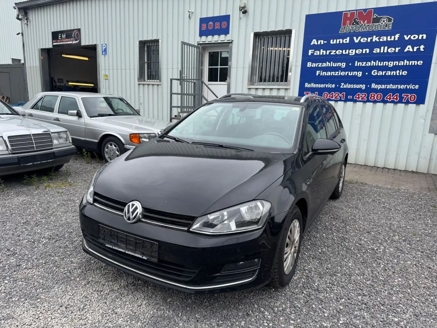 Volkswagen Golf 1.6 TDI BMT LOUNGE Variant Zwart - 2