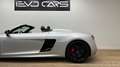 Audi R8 V10 Spyder 5.2 FSI 525 ch Quattro R-Tronic 6 / Freins céramique / BO / Ligne Capristo Gris - thumbnail 6