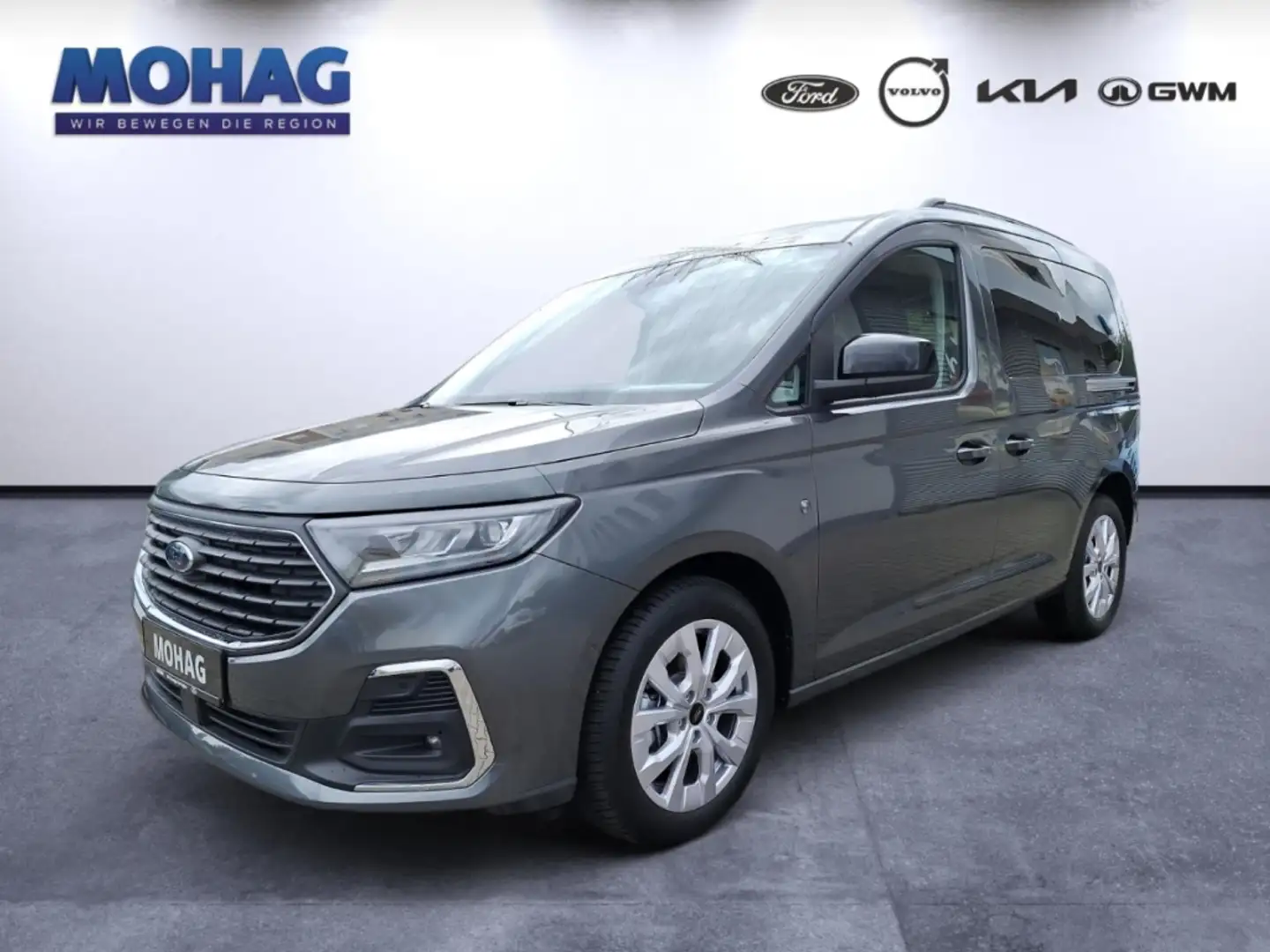 Ford Tourneo Connect Titanium 2.0l EcoBlue *7-Sitzer* -Euro6e- Grau - 1