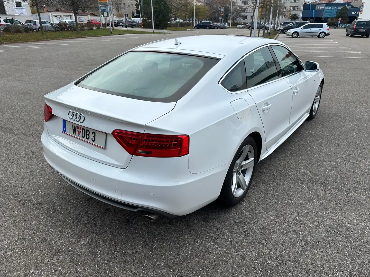 Audi A5 SB 3,0 TDI quattro DPF S-tronic Weiß - 2