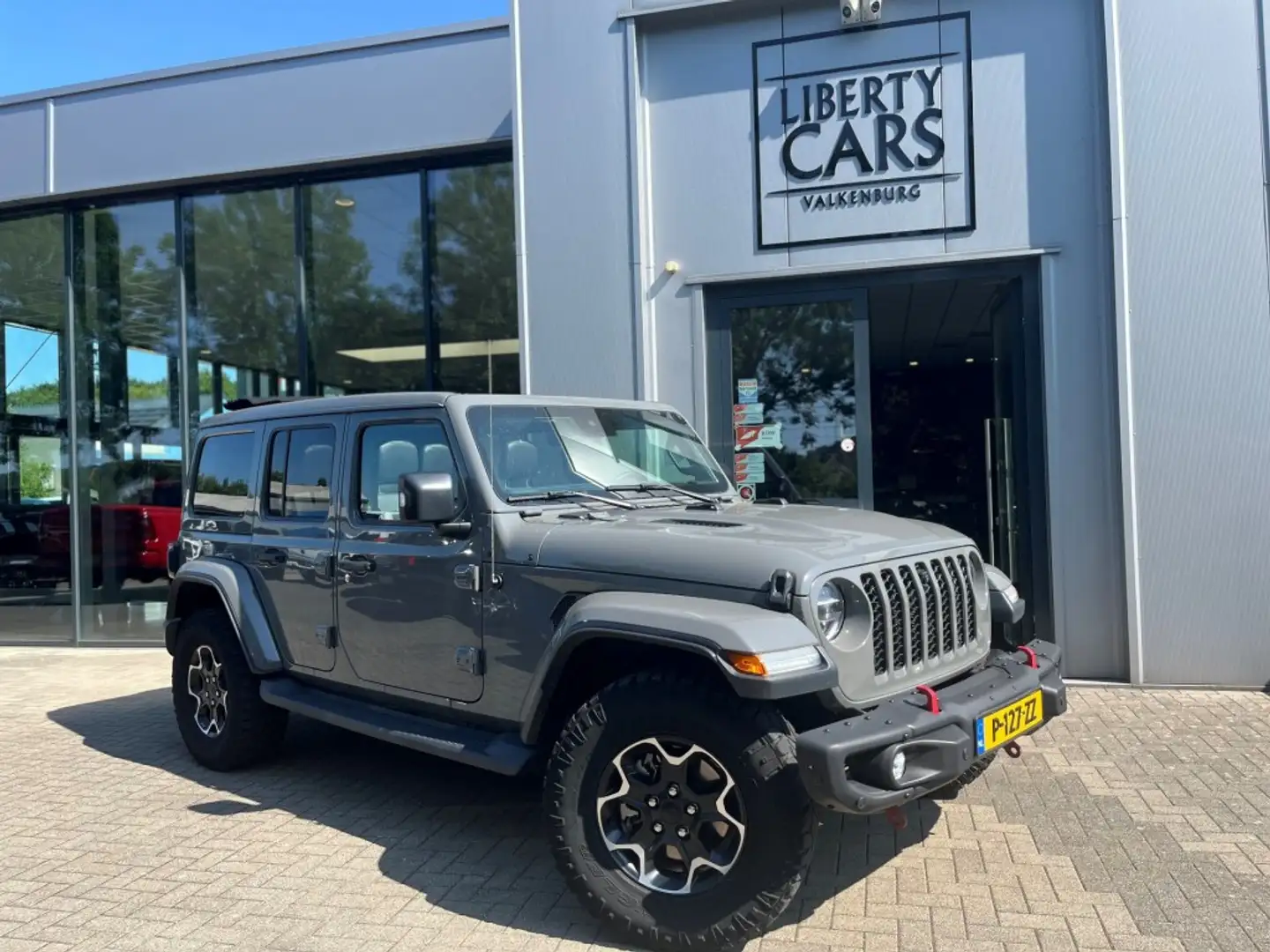 Jeep Wrangler 4XE 380 SAHARA / Plug In Hybrid / My Sky open dak Gris - 2