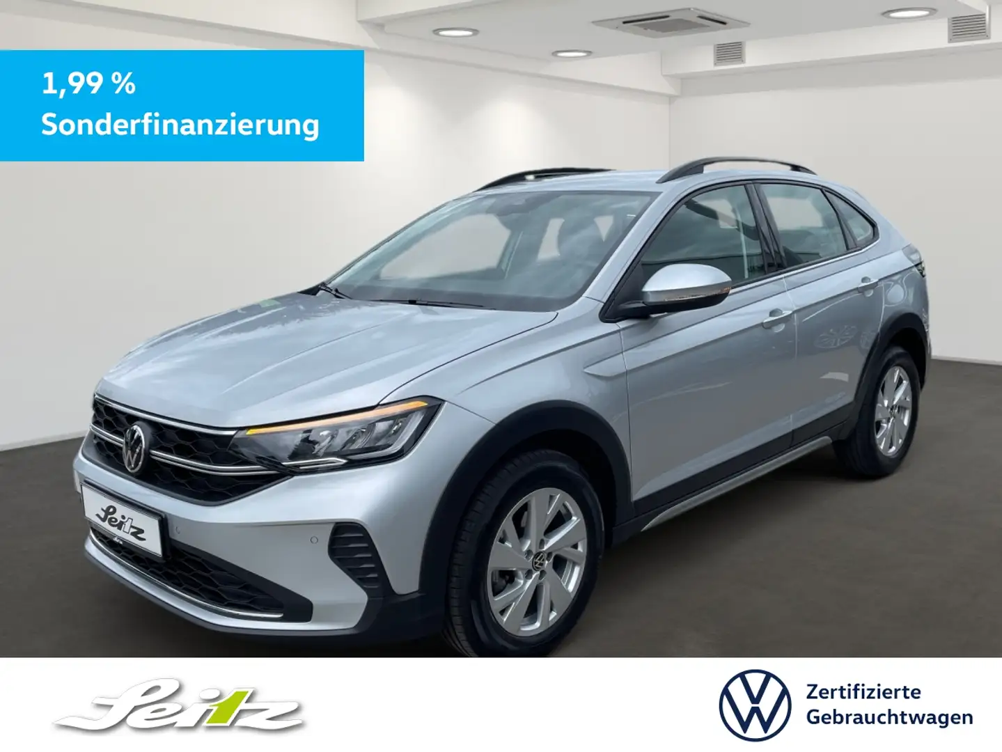 Volkswagen Taigo 1.5 TSI Life *LED*PDC*SITZH* Zilver - 1