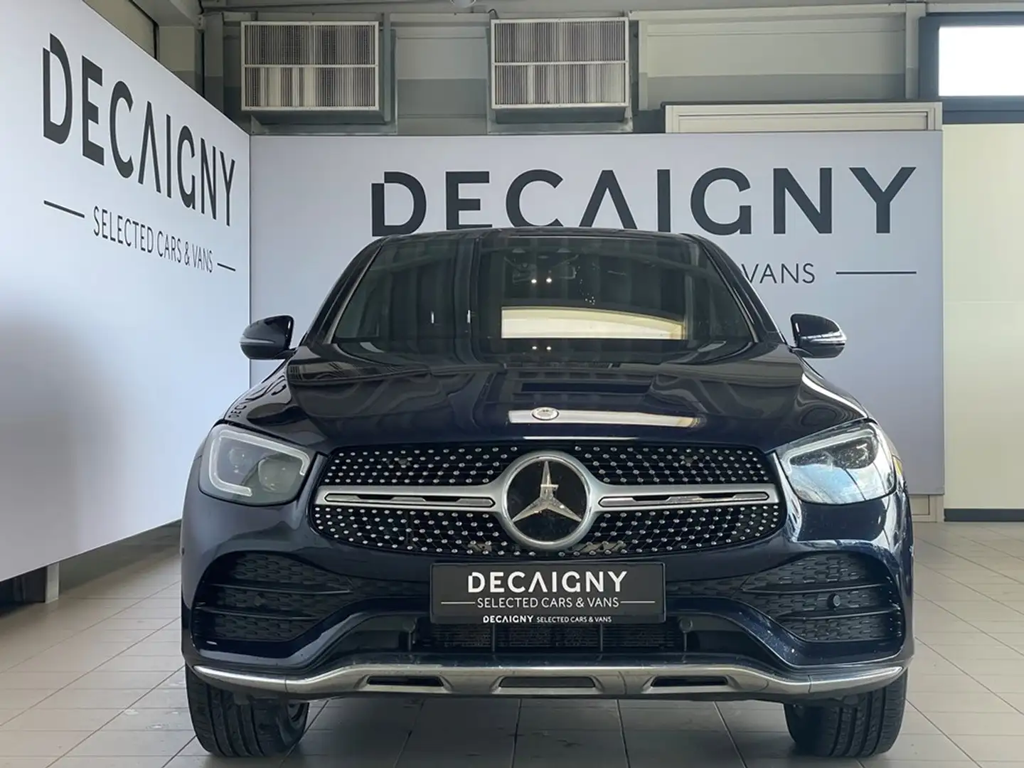 Mercedes-Benz GLC 300 de 4MATIC Coupé AMG-Line*Camera*App Connect Bleu - 2