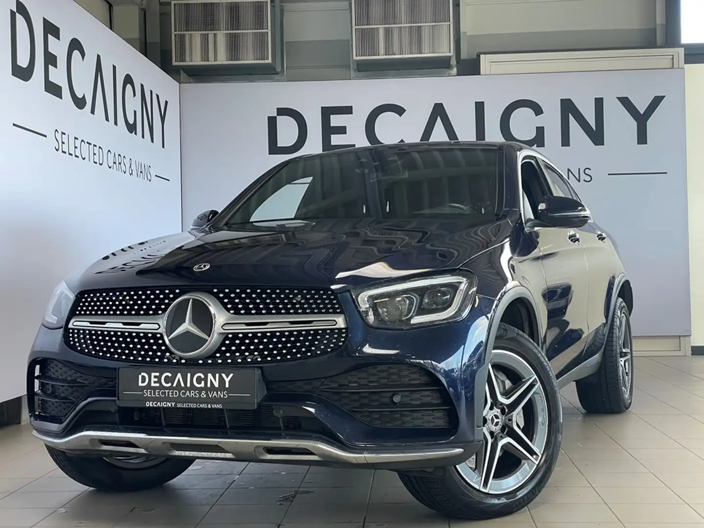 Mercedes-Benz GLC 300 de 4MATIC Coupé AMG-Line*Camera*App Connect Bleu - 1