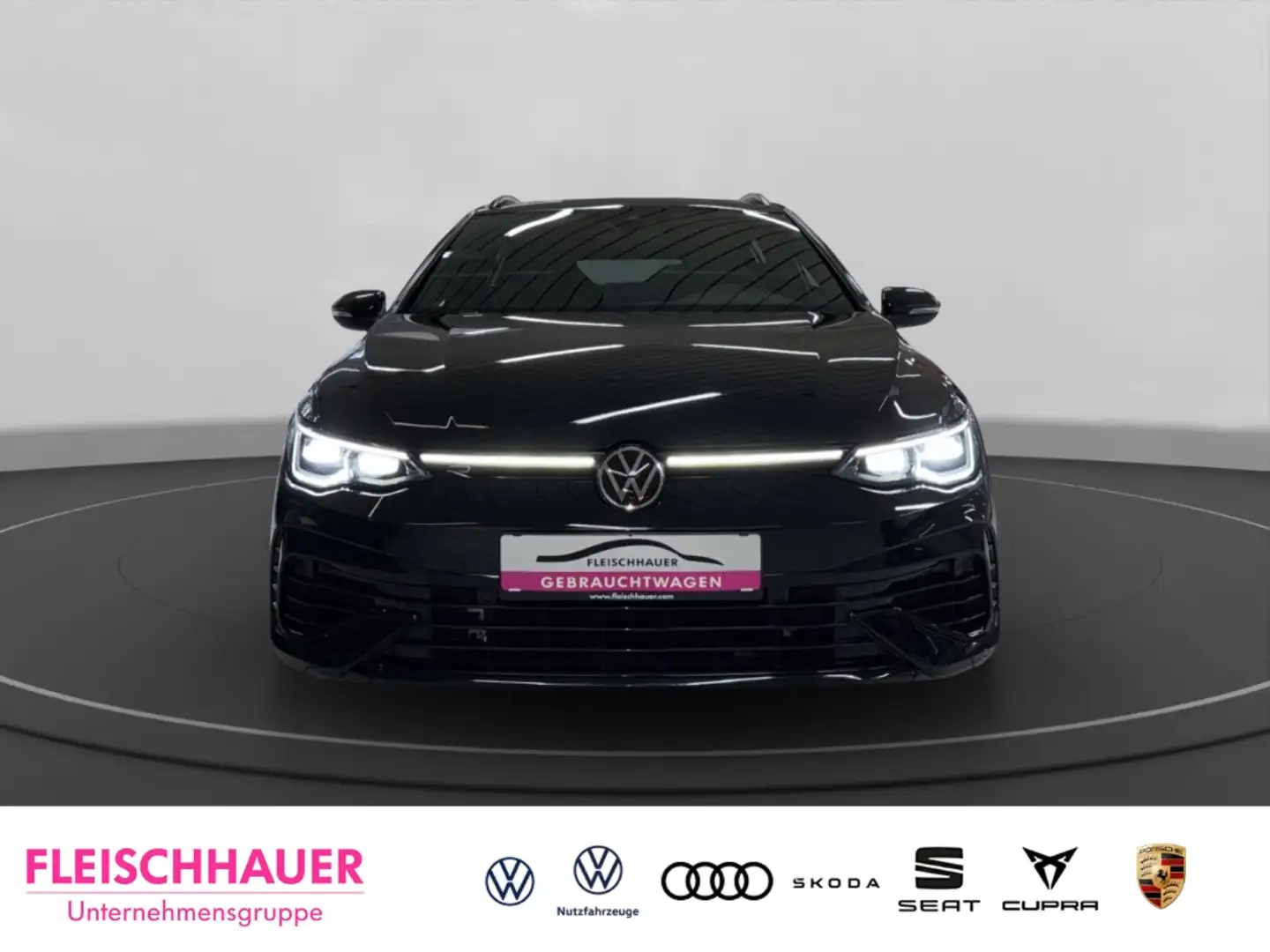 Volkswagen Golf Variant VIII R 4Motion MATRIX+ACC+NAVI+RFK+AHK+SHZ Schwarz - 2