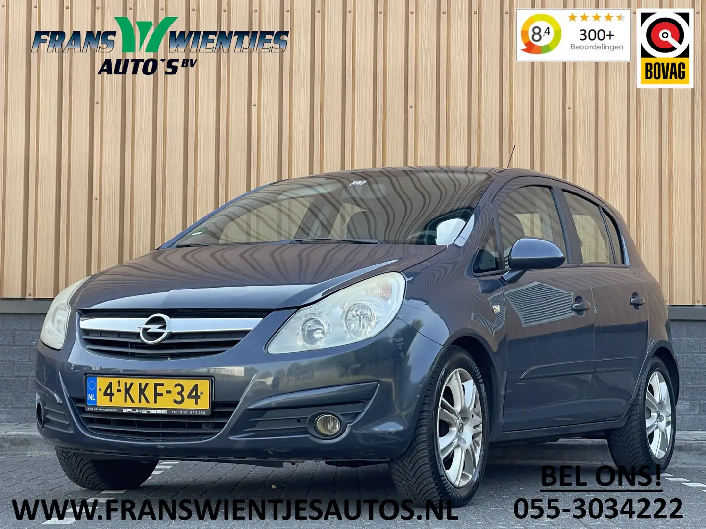 Opel Corsa 1.4-16V Enjoy | Handel/Export | Airconditioning | Blauw - 1