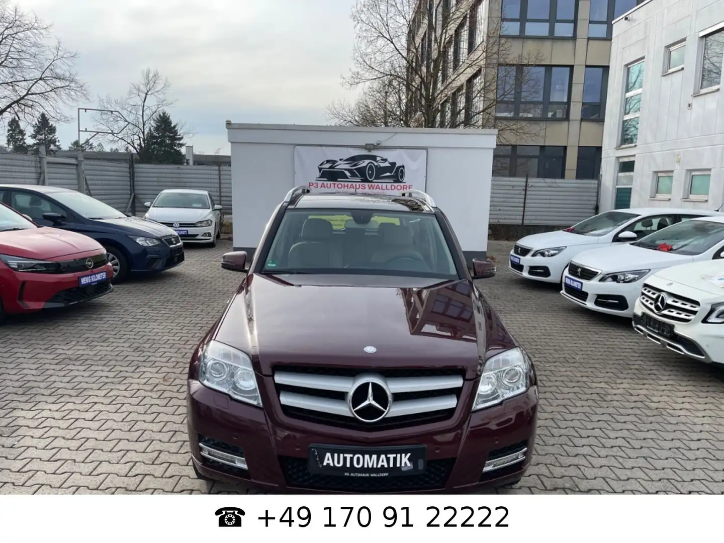 Mercedes-Benz GLK 220 CDI BE 4M PANO*NAVI*LED*KAM*8xReifen Alu Rot - 2
