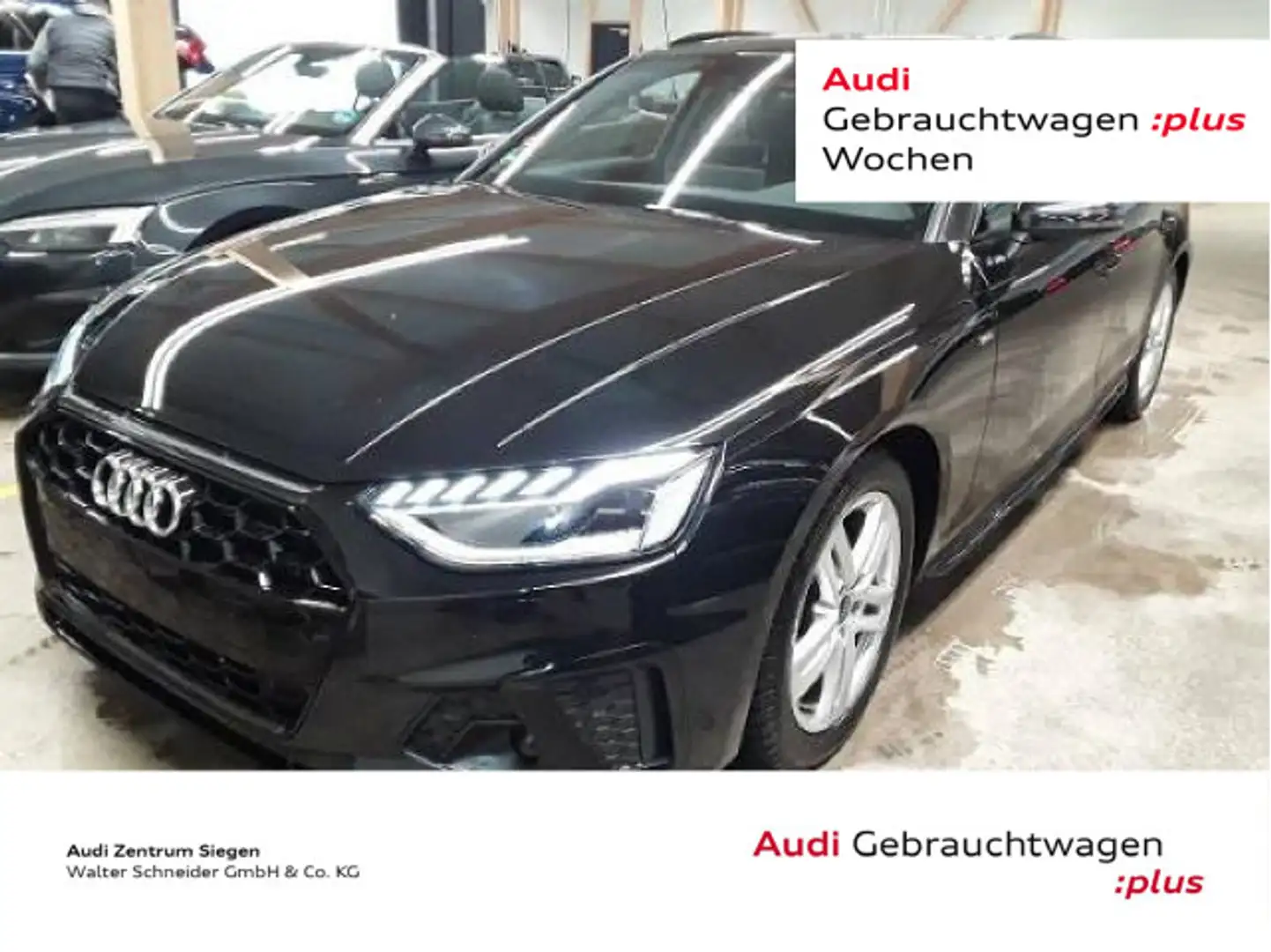 Audi A4 35 2.0 TFSI Avant S line Schwarz - 1