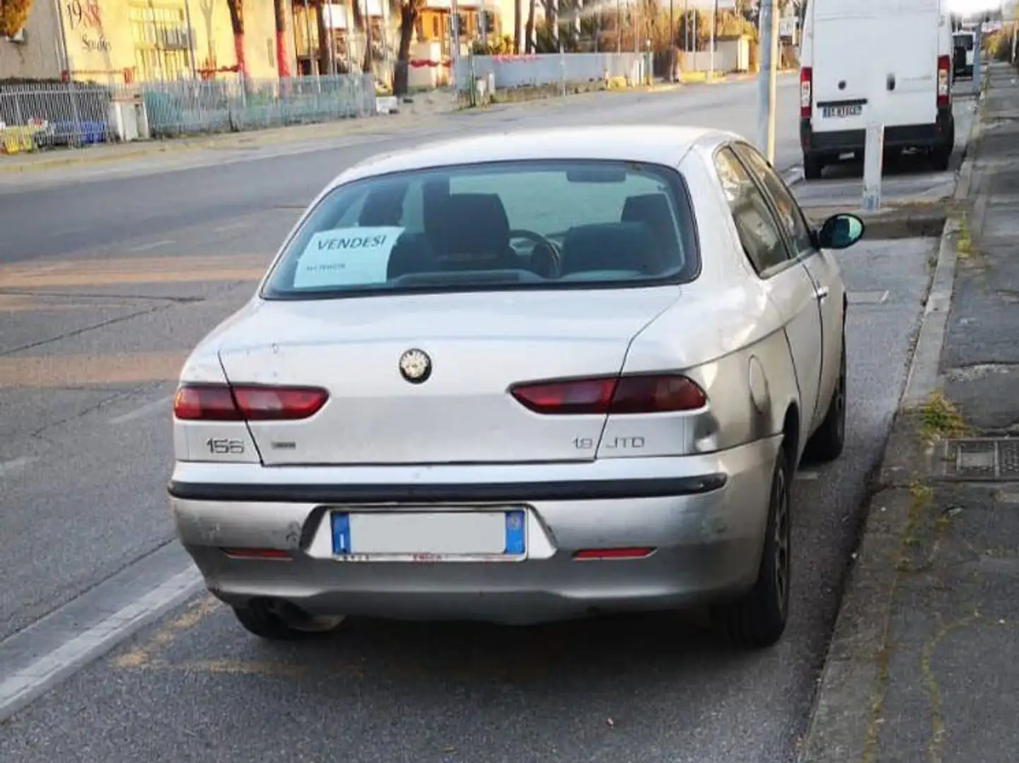 Alfa Romeo 156 156 I 1997 Berlina 1.9 jtd Distinctive 110cv Grigio - 2