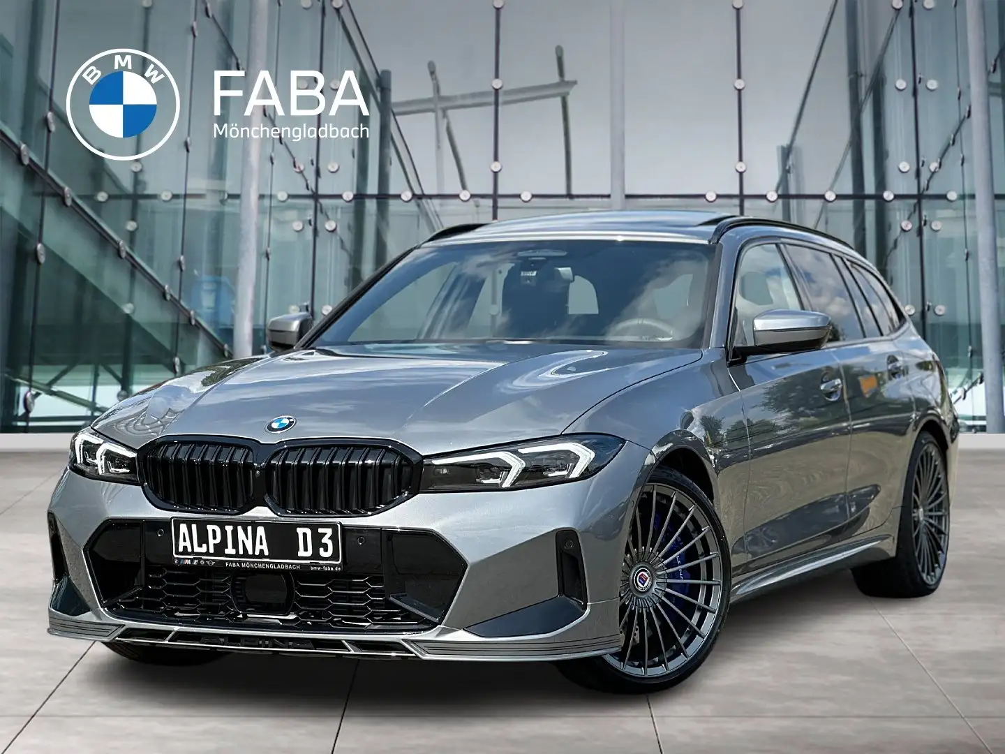 Alpina D3 S Touring Allrad Head-Up HK HiFi Gri - 1