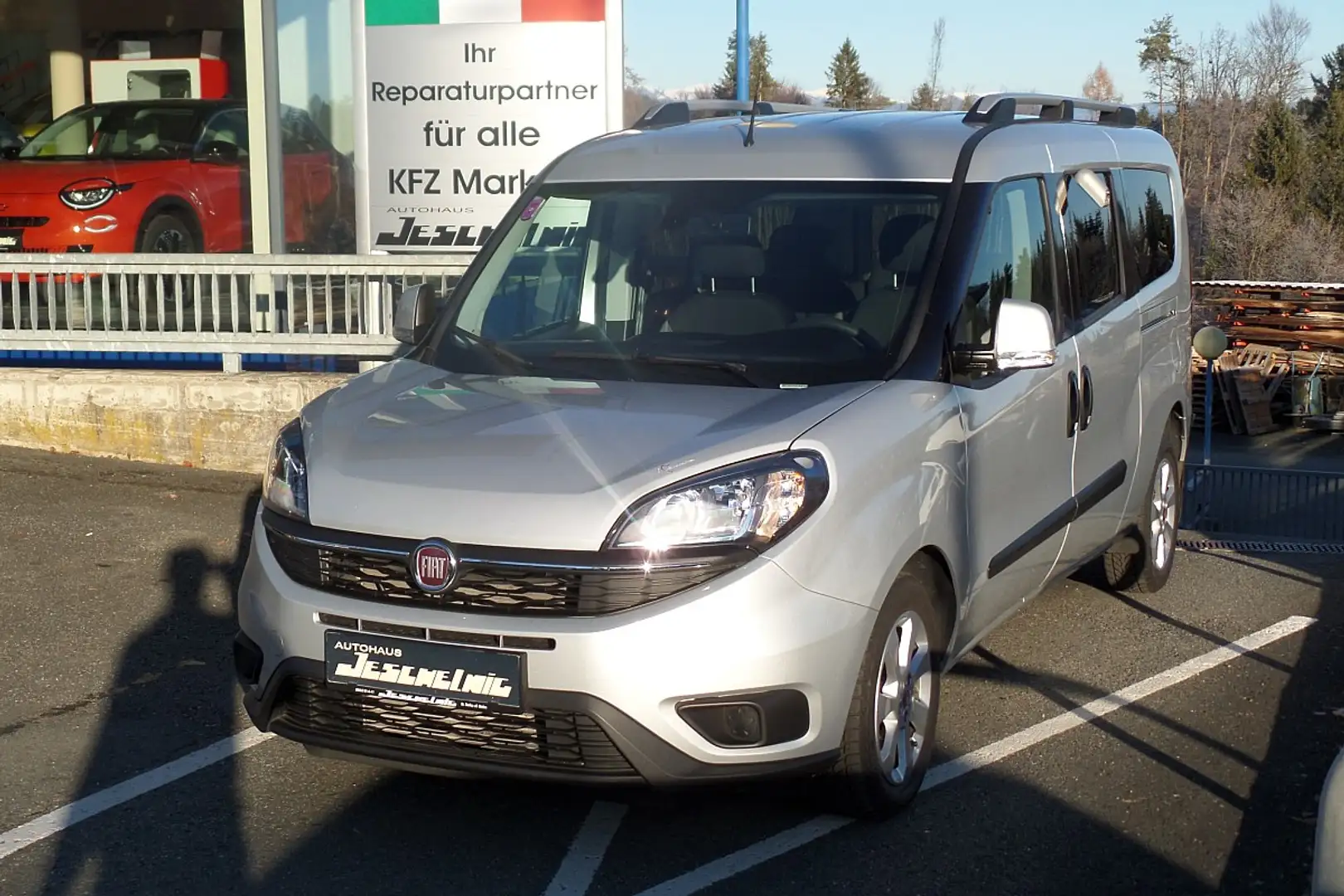 Fiat Doblo L2H1 1,6 MultiJet 105 Executive Silber - 1