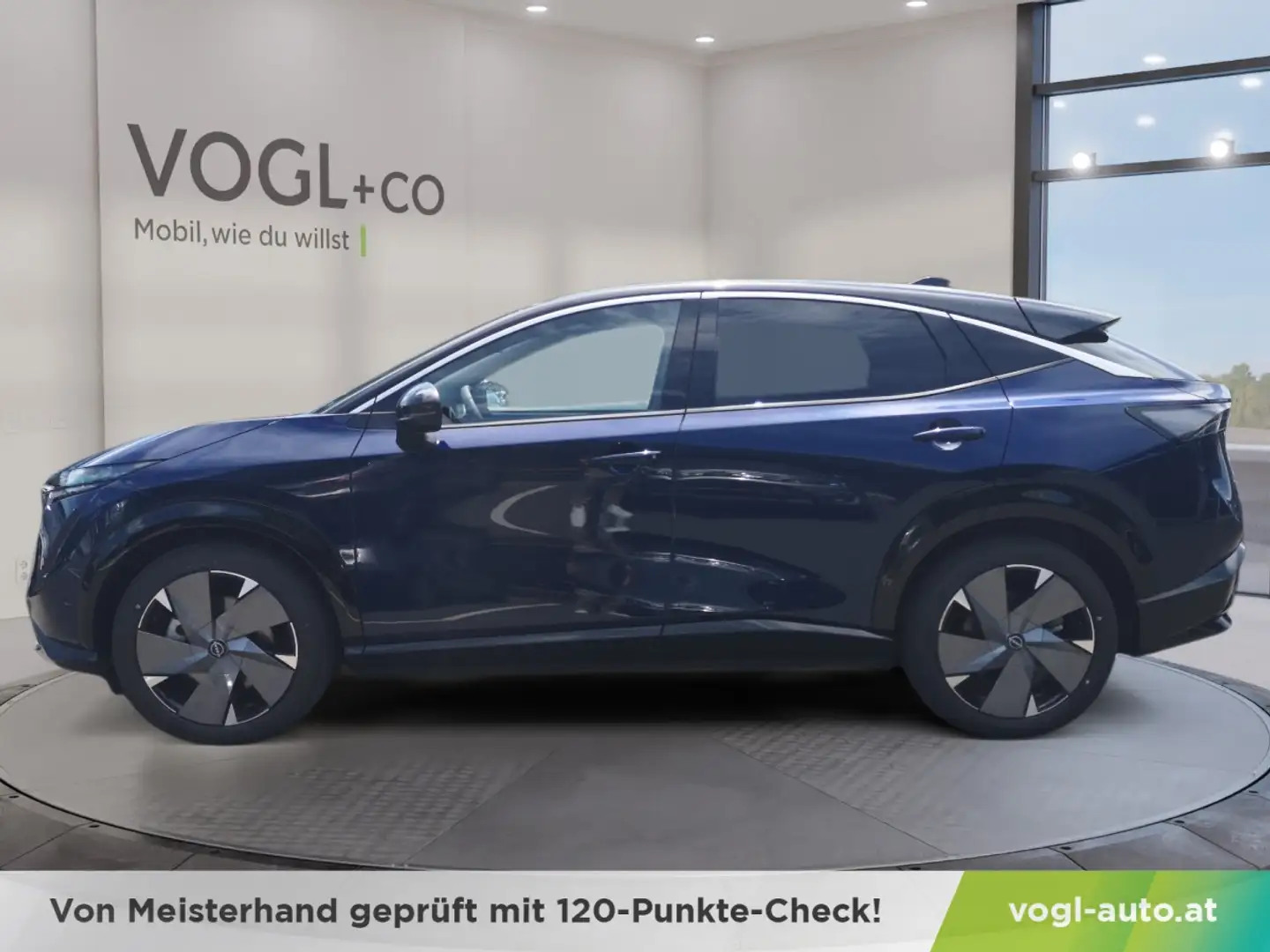 Nissan Ariya Evolve 87kWh 242PS Bleu - 2