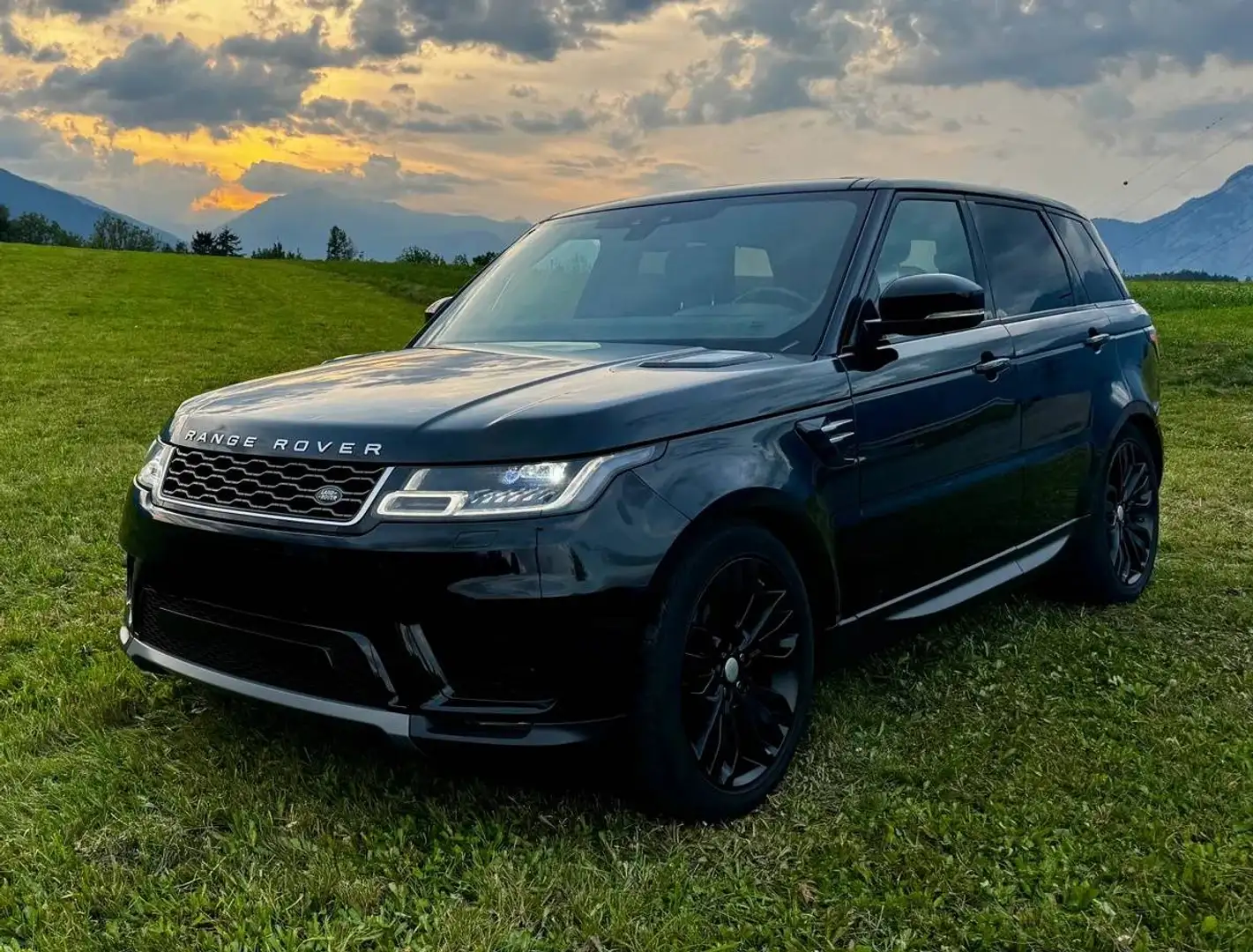 Land Rover Range Rover Sport 3.0 TDV6 SE Automatik – Panoramadach, Leder, Allrad Schwarz - 1