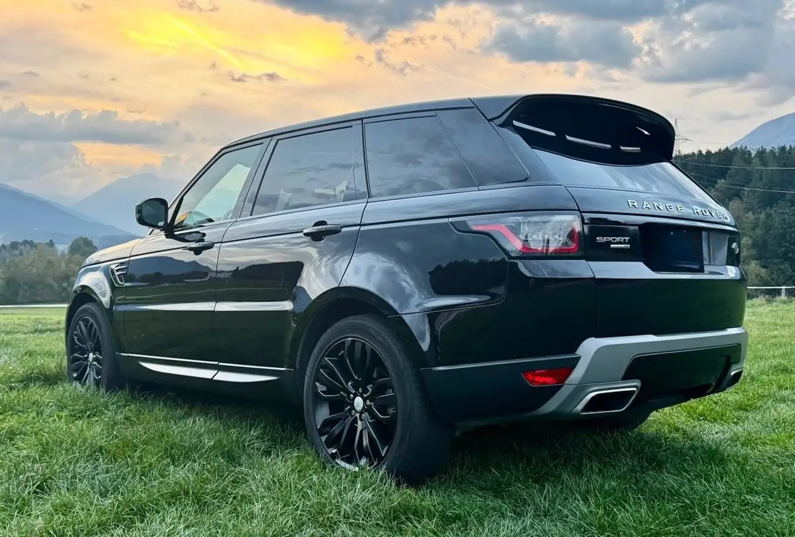 Land Rover Range Rover Sport 3.0 TDV6 SE Automatik – Panoramadach, Leder, Allrad Schwarz - 2